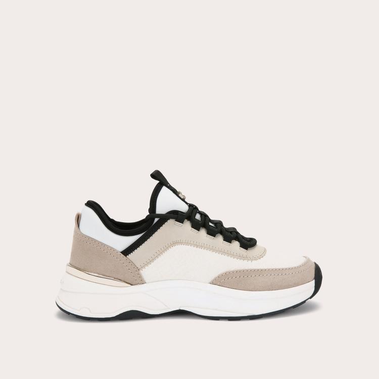 SWIFT RUNNER Bone Leather Trainer by CARVELA