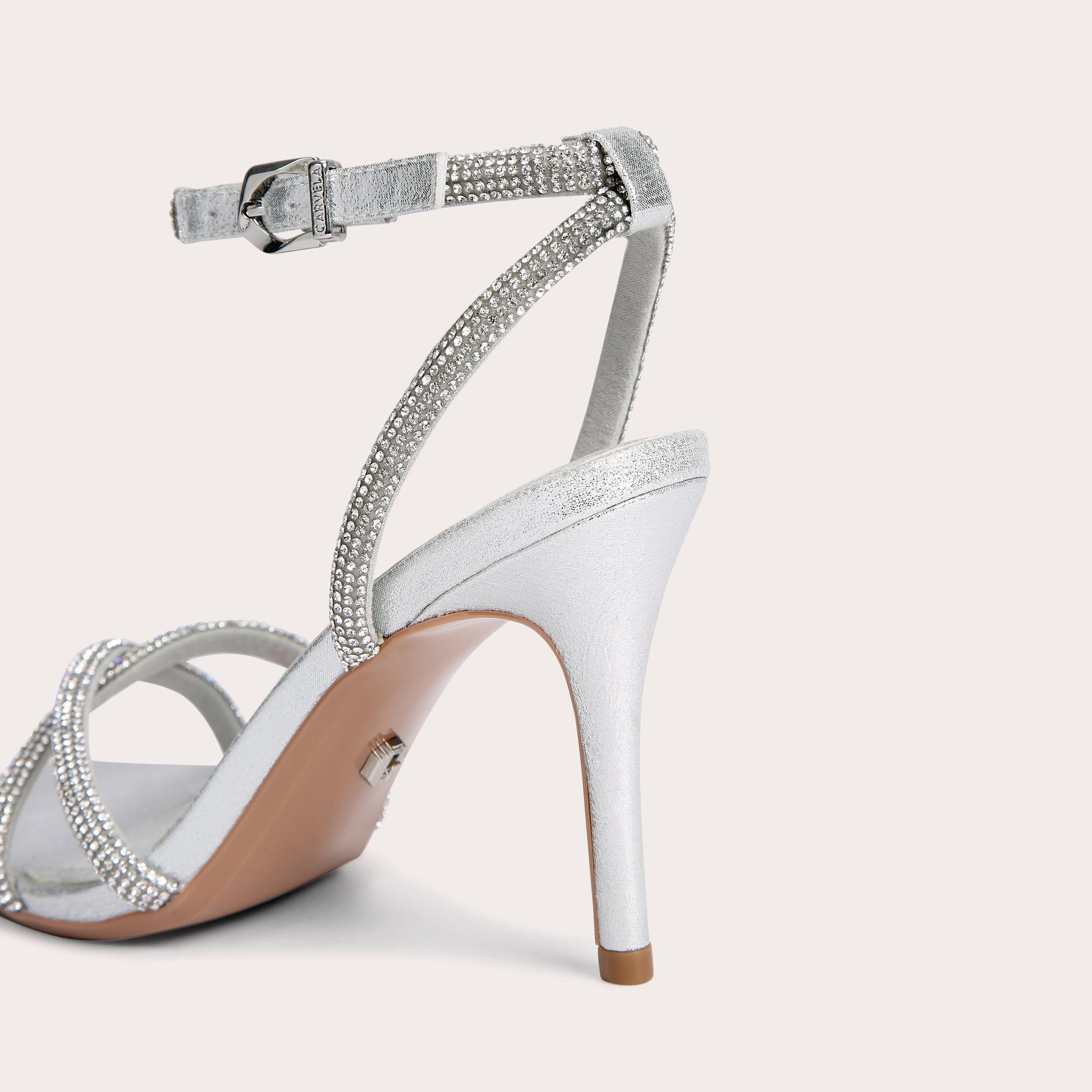 Carvela cheap silver sandals