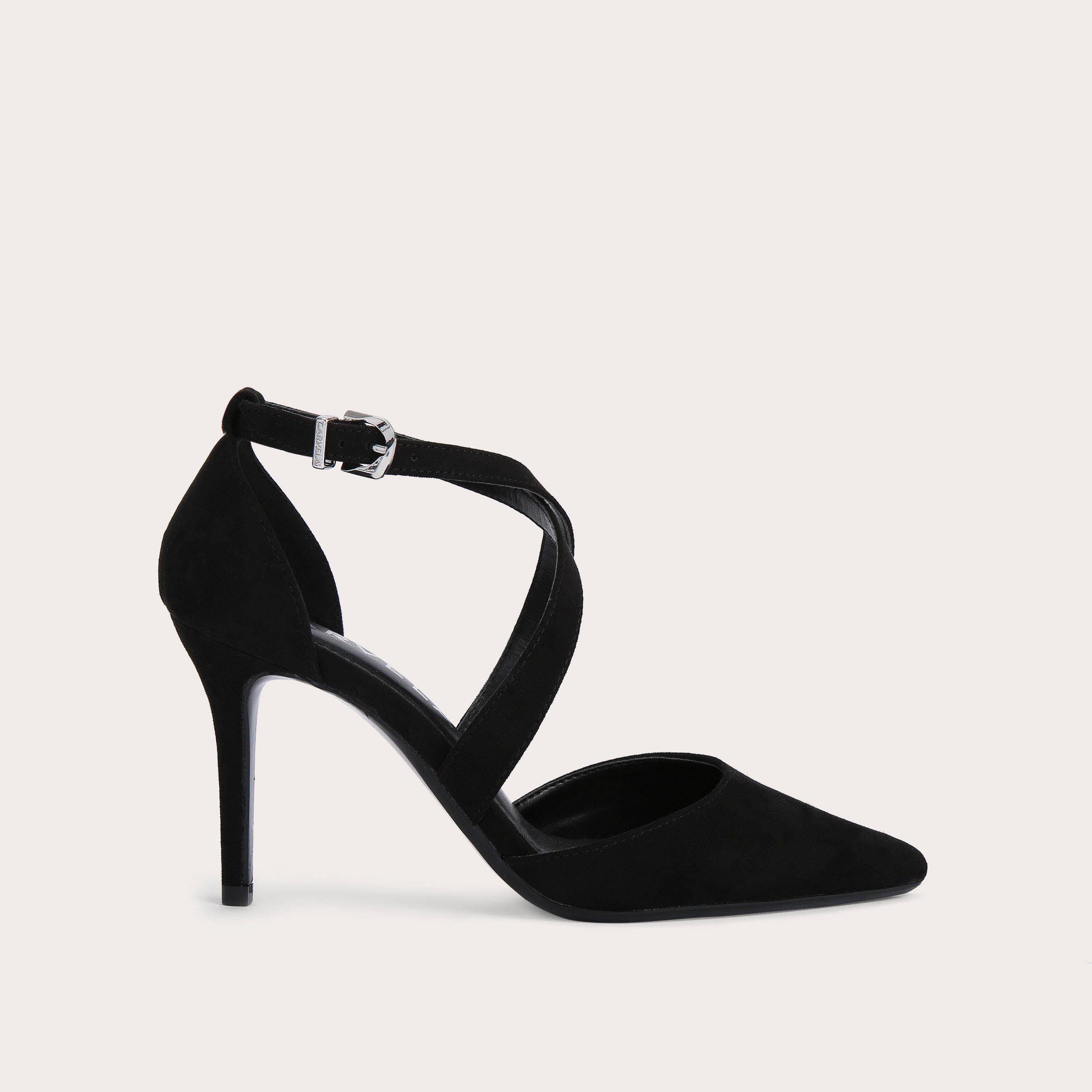 Carvela store navy heels