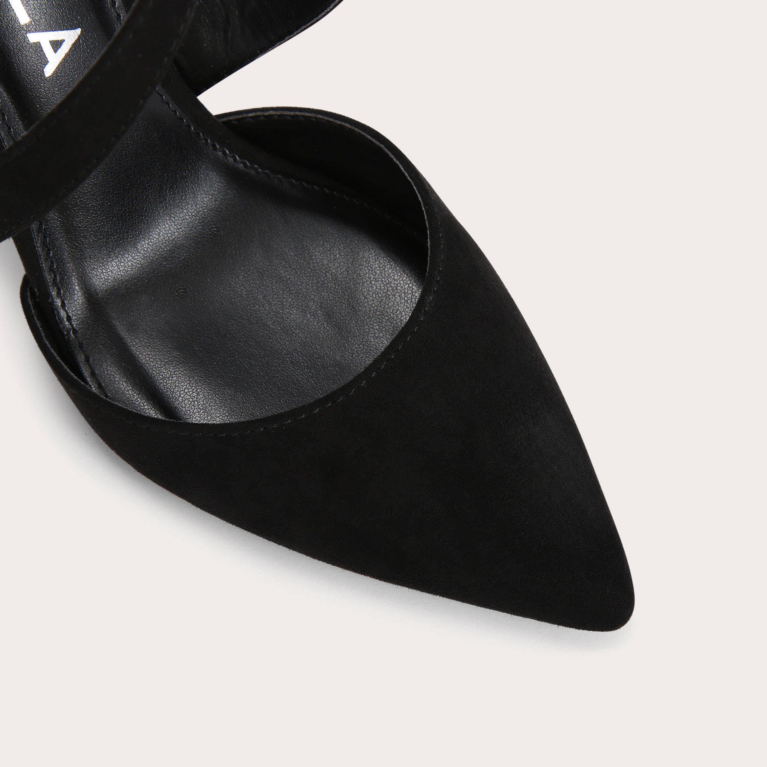 KROSS 2 Black Cross Strap Courts by CARVELA