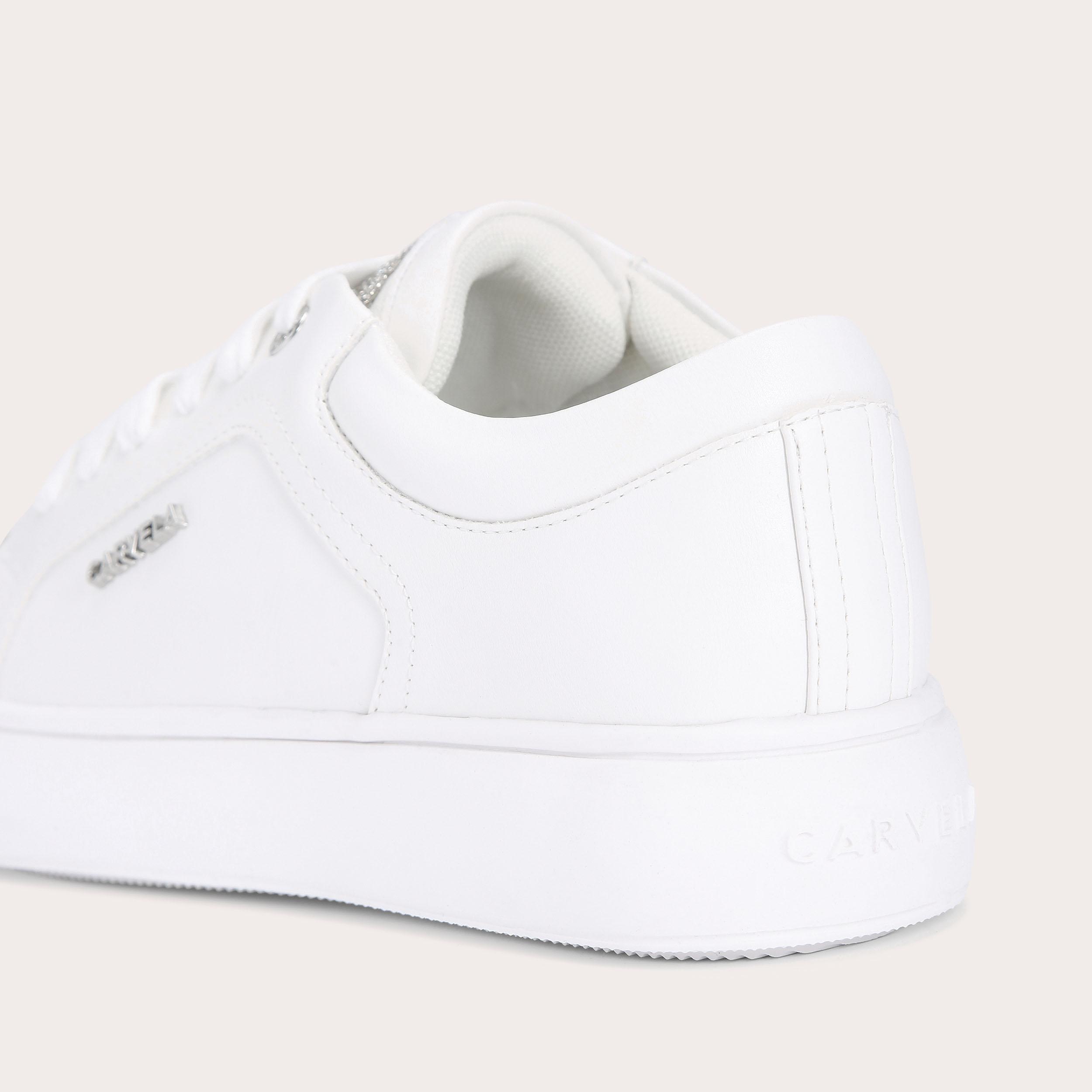 SOAR JEWEL 2 White Trainers by CARVELA