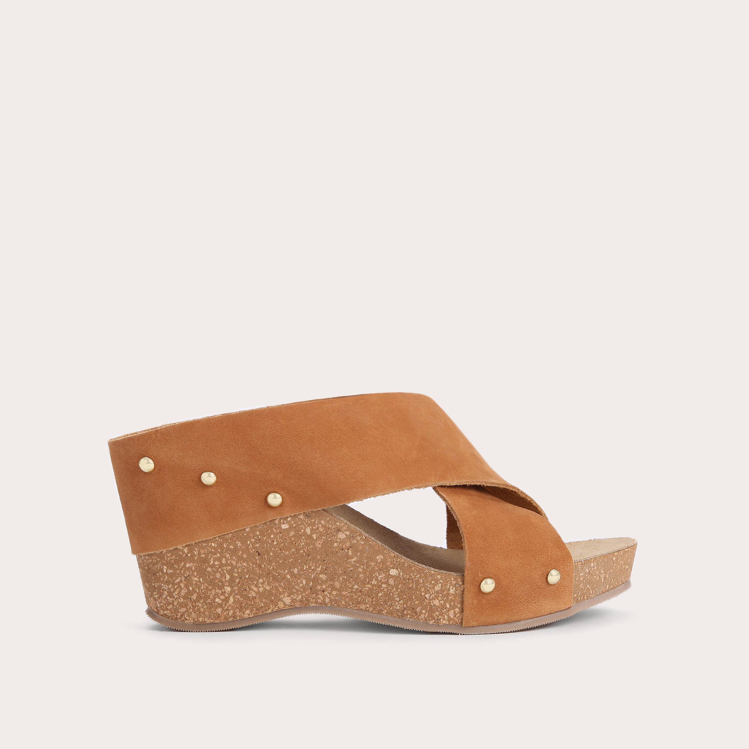 Carvela brown wedges best sale