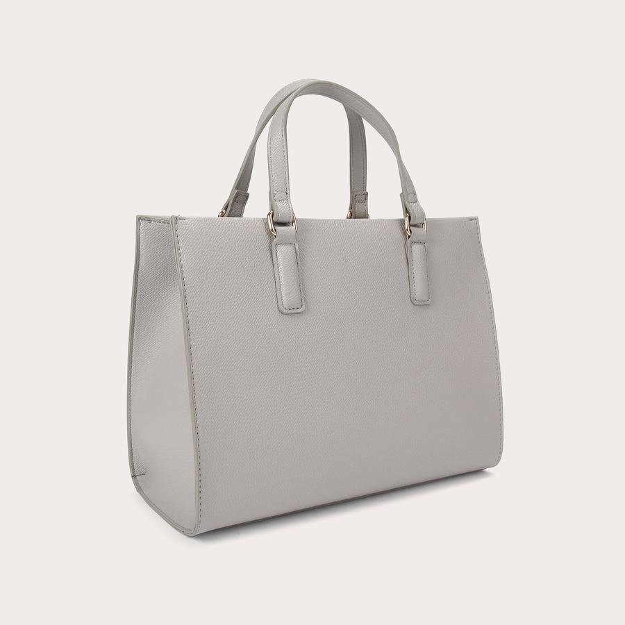 FRAME MIDI TOTE Grey Tote Bag by CARVELA