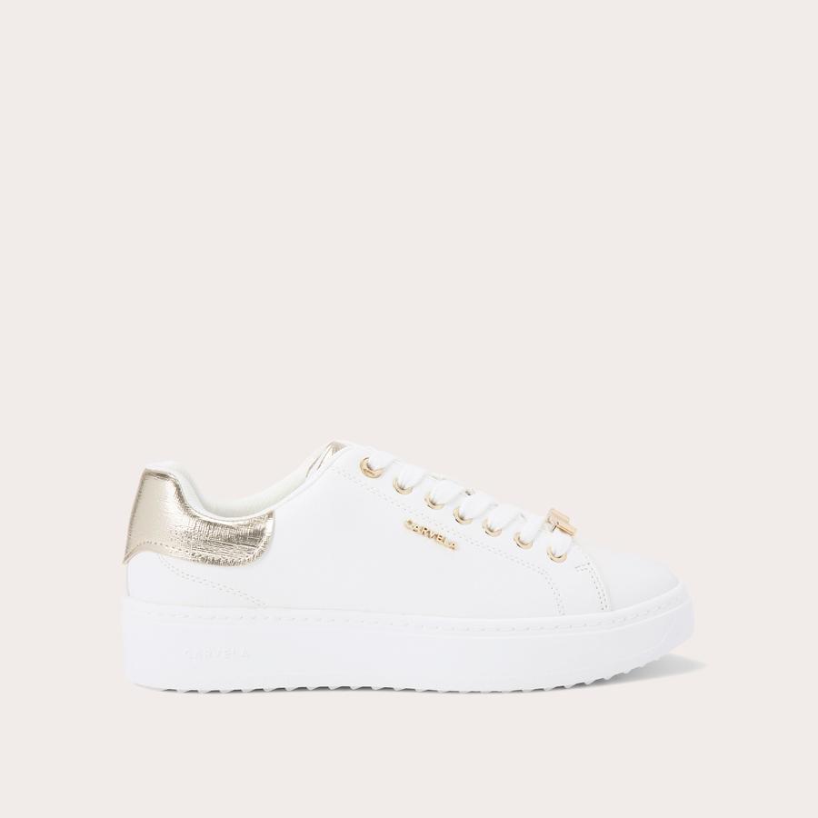 DREAM White Trainers by CARVELA