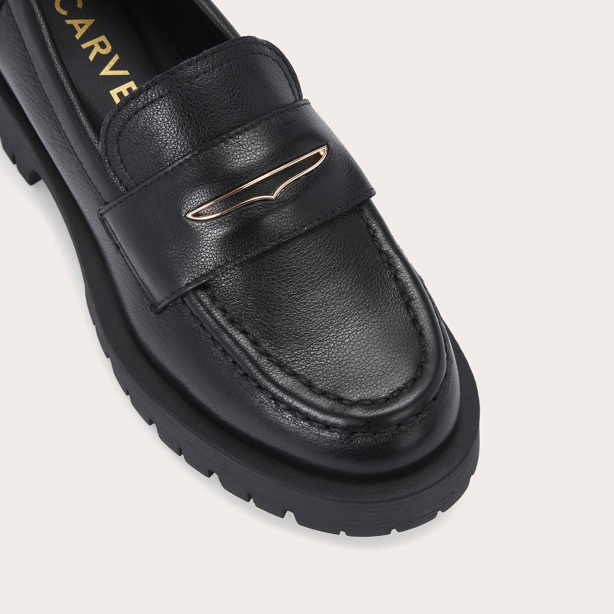 Carvela hot sale black loafers