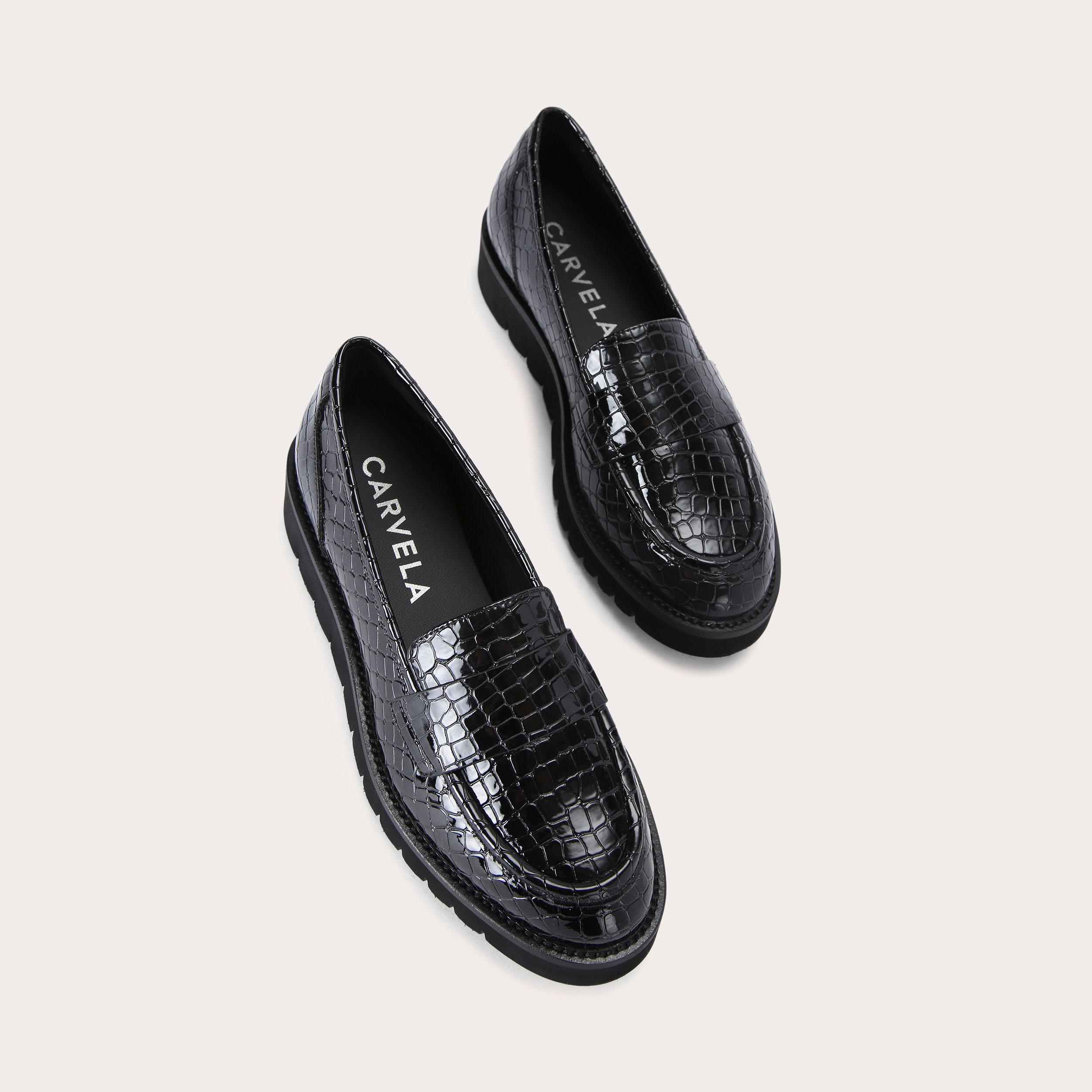 Carvela cheap patent loafers