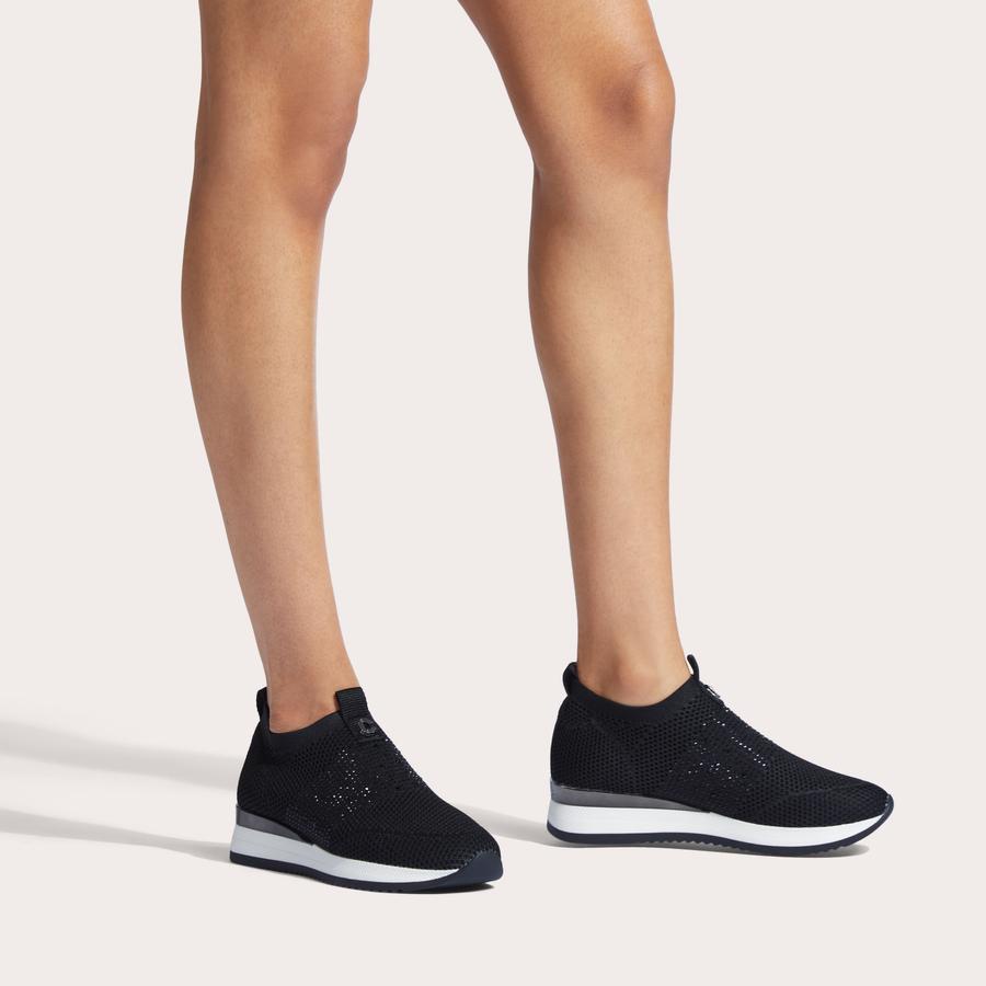 JANEIRO 2 Black Trainer by CARVELA