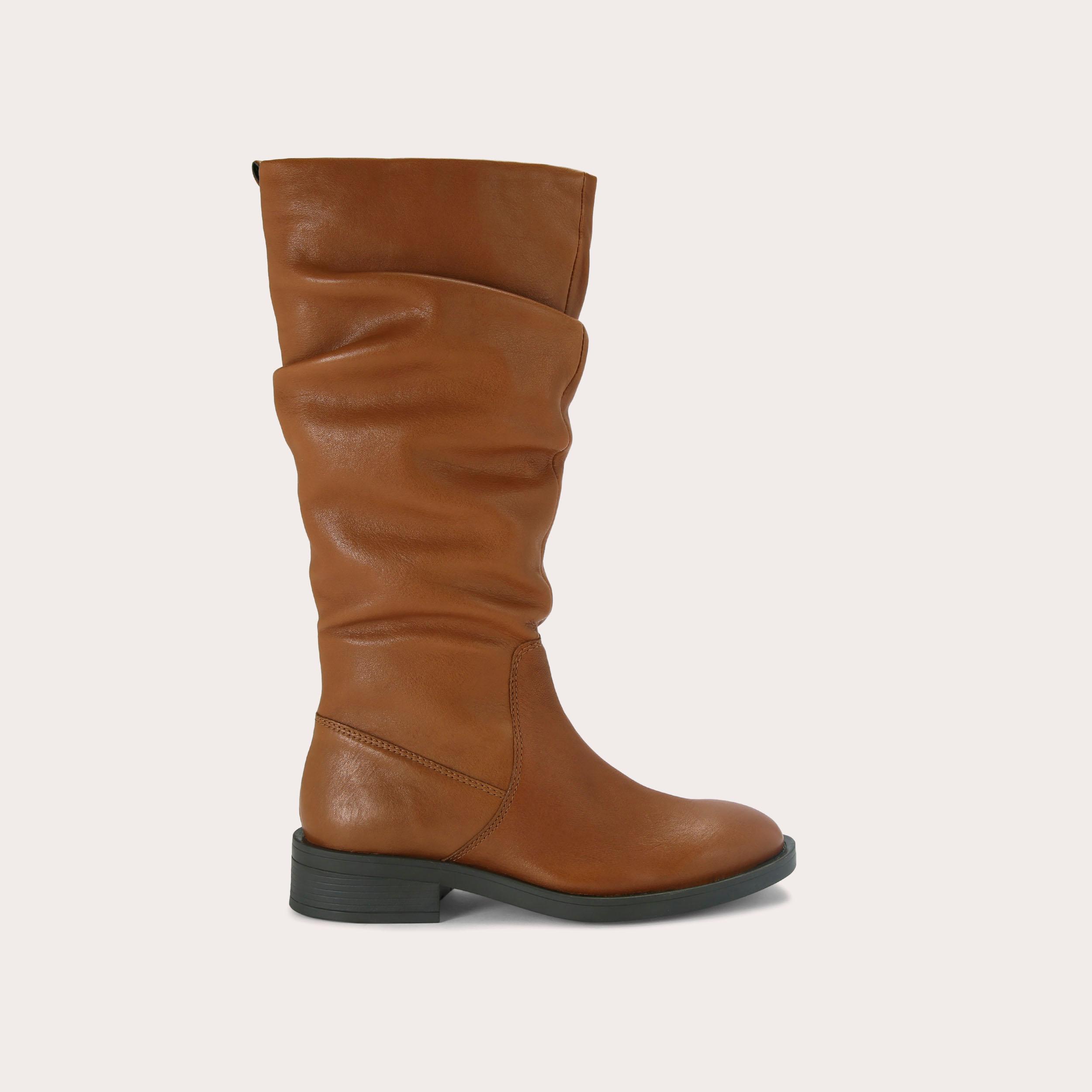 Carvela petra hot sale boots tan