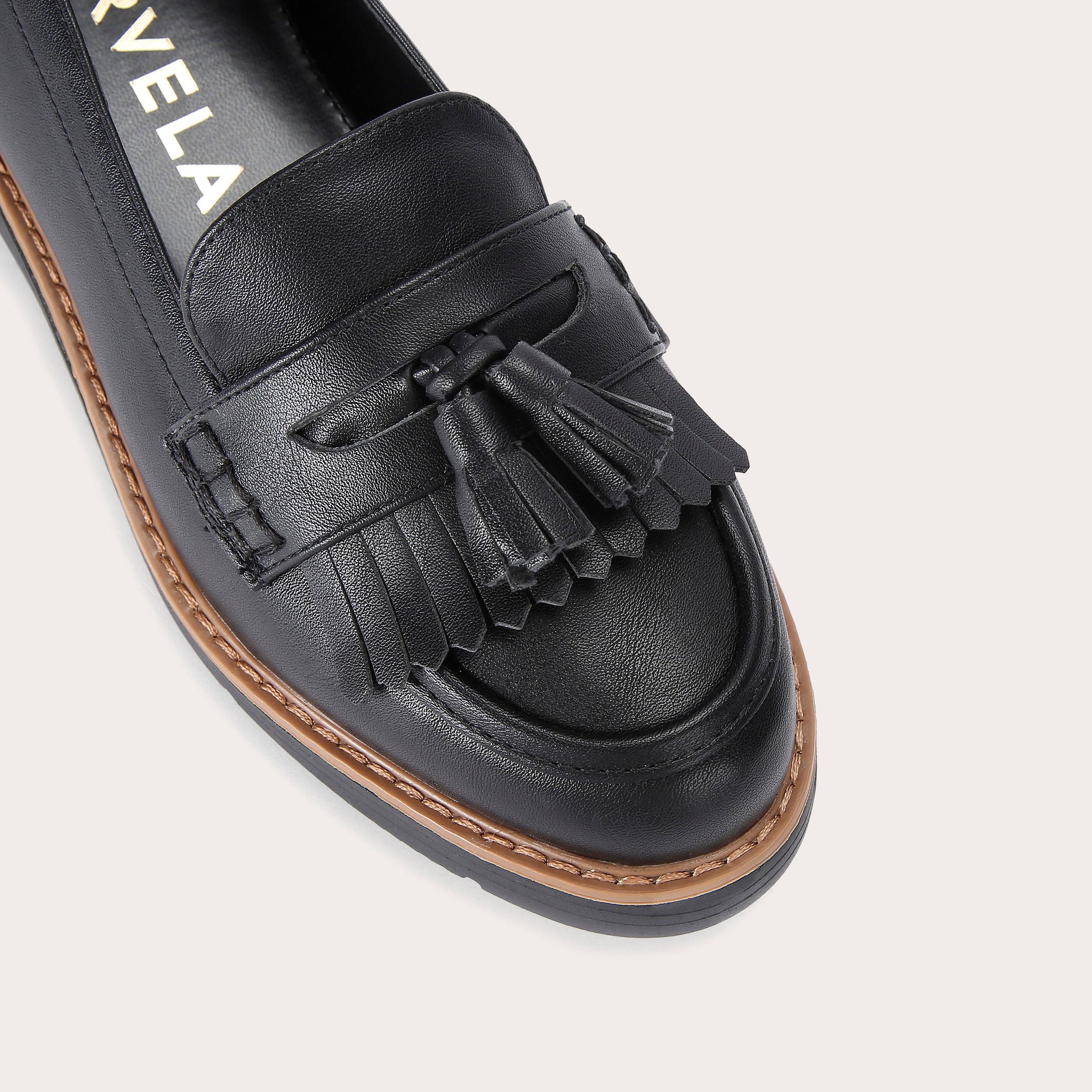 carvela match tassel loafers