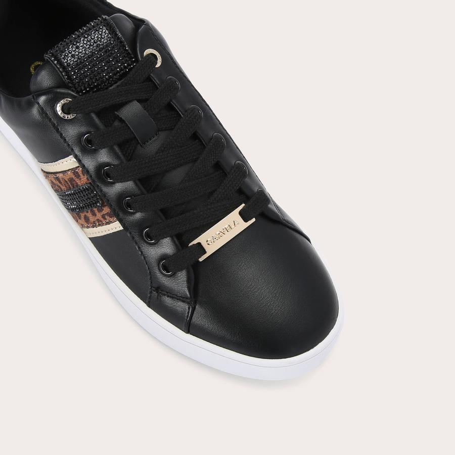 Carvela black trainers on sale