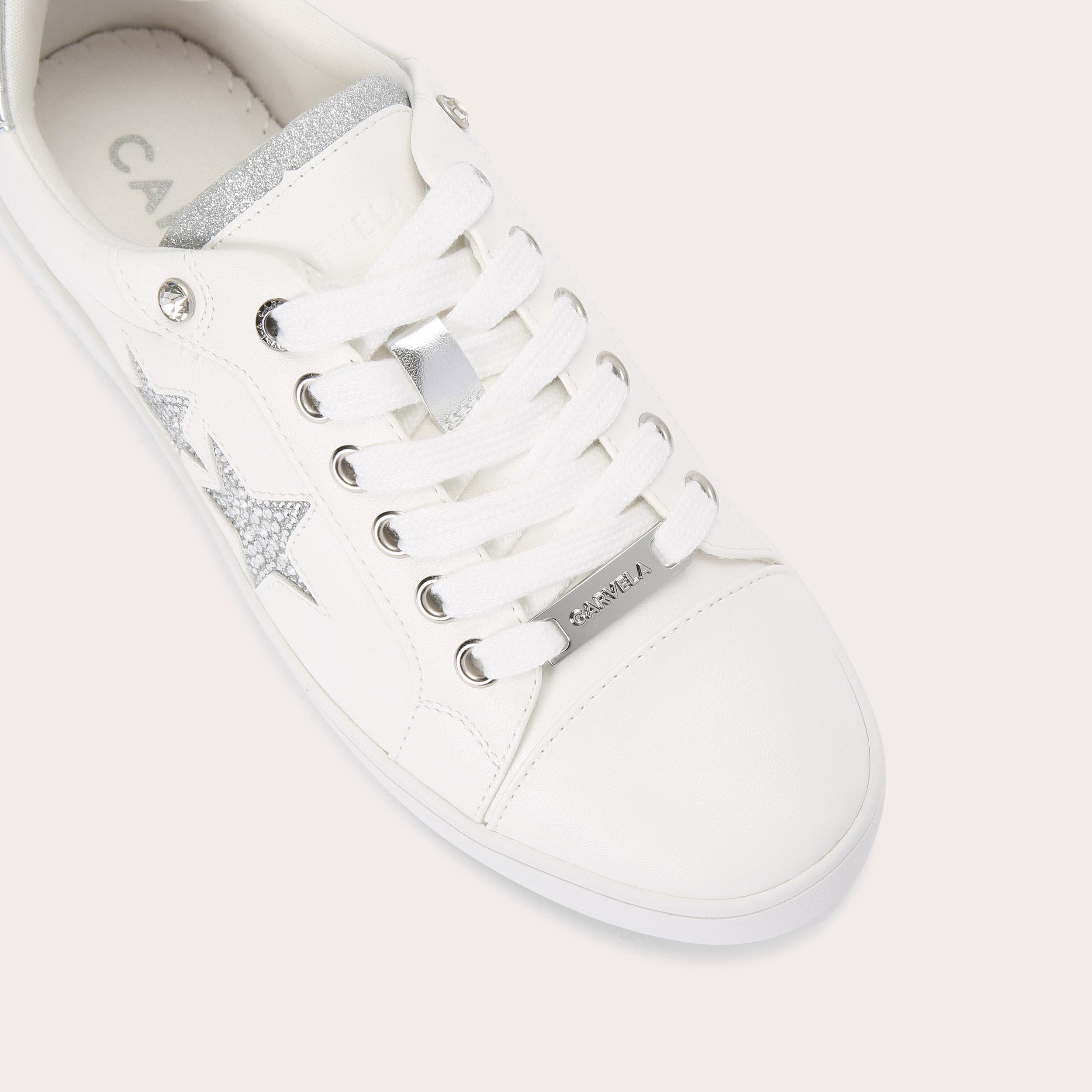 Glitter white sneakers online