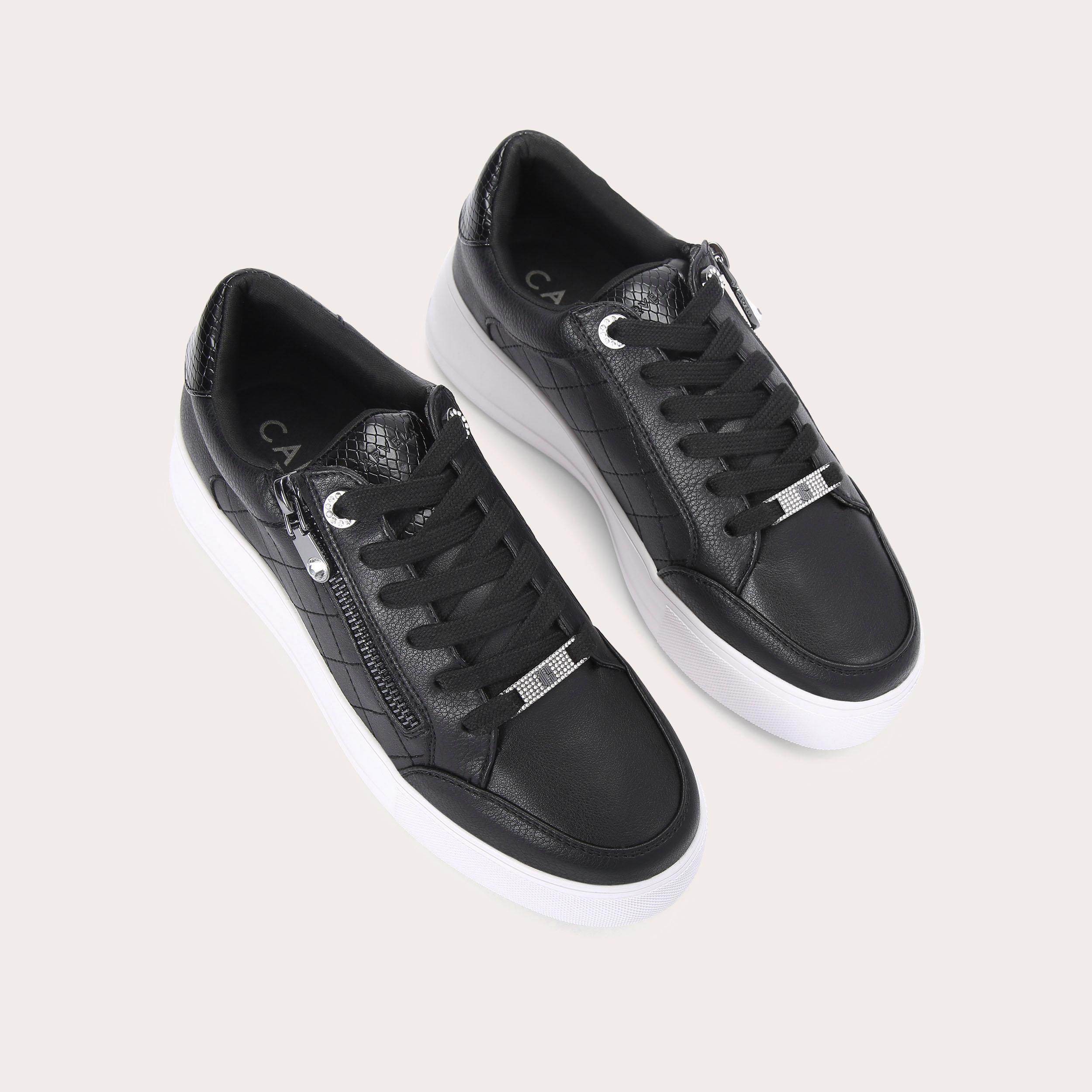 Carvela store flatform trainers