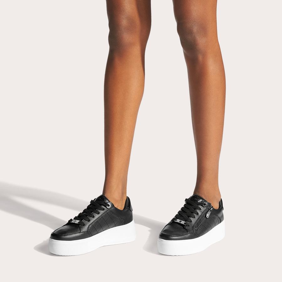 JIVE ZIP Black Trainer by CARVELA