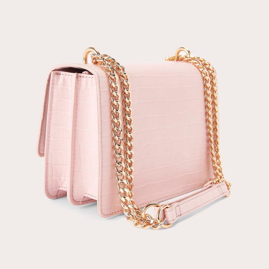 Pink shoulder bag best sale