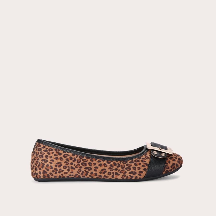 MISSION 2 Leopard Print Flat by CARVELA