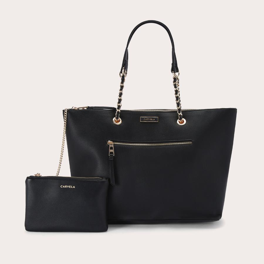 Carvela tote bag with chain handle online