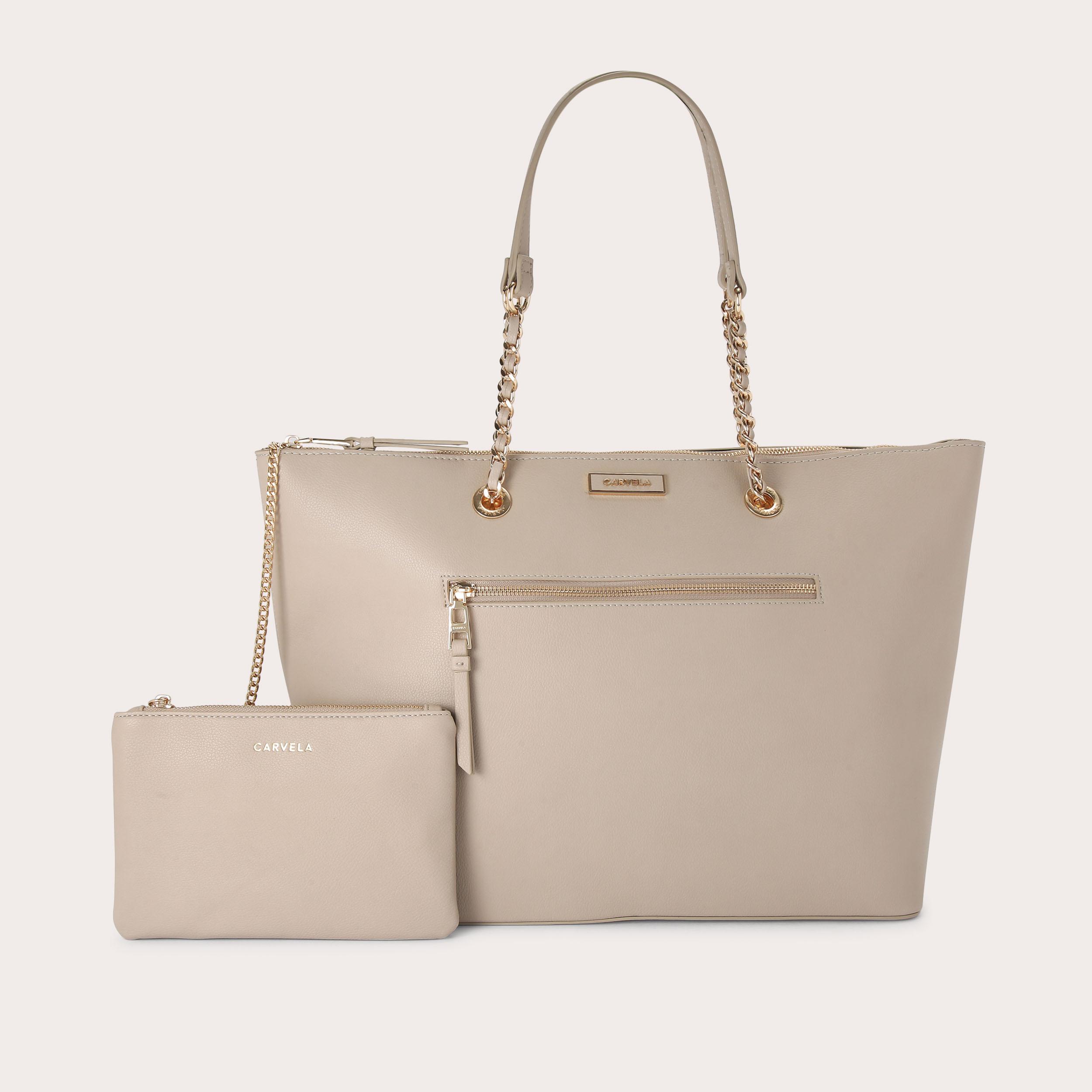 Carvela tote bag with chain handle online