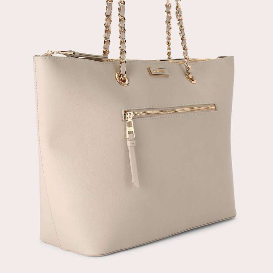 Carvela rate tote with part chain store