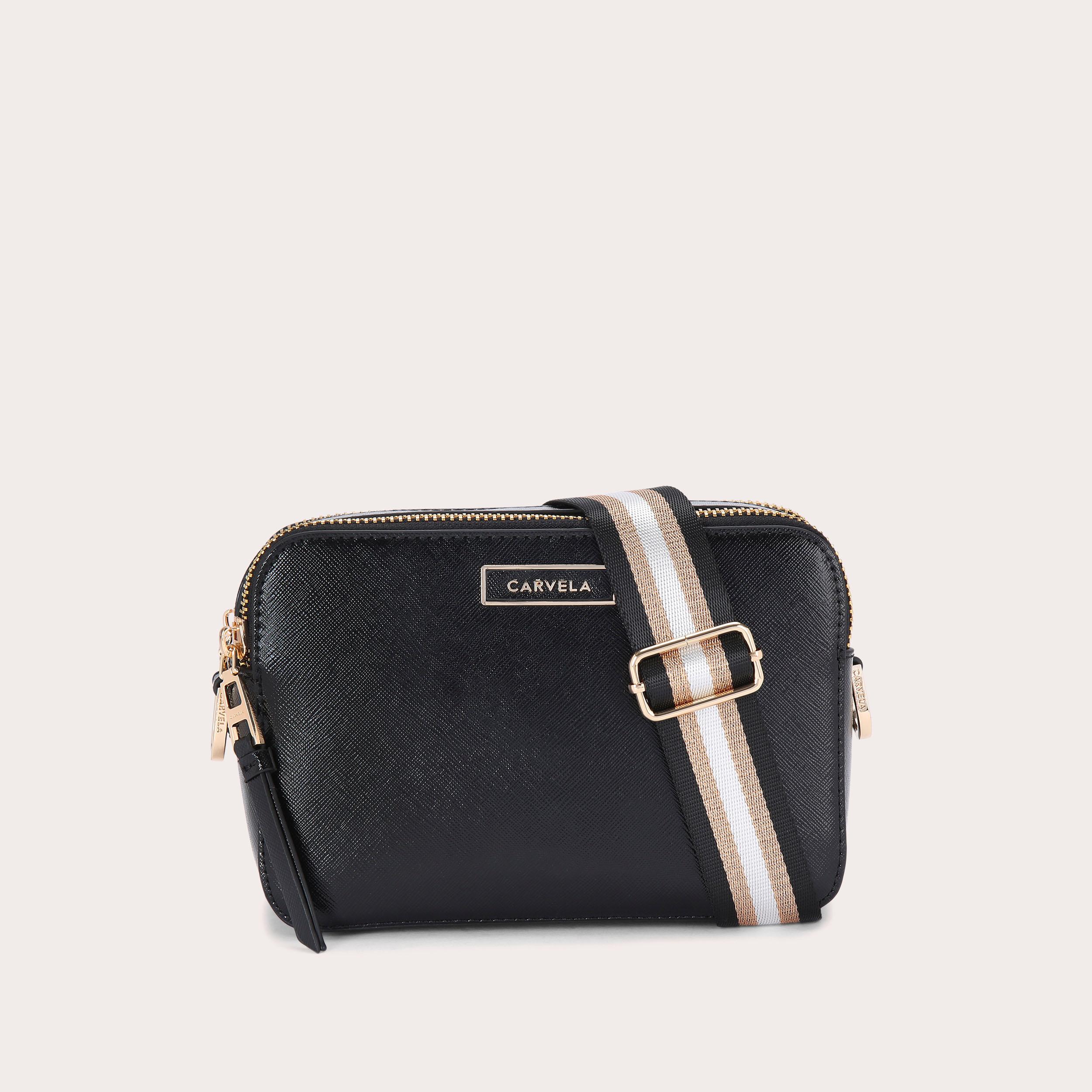 Carvela black crossbody outlet bag