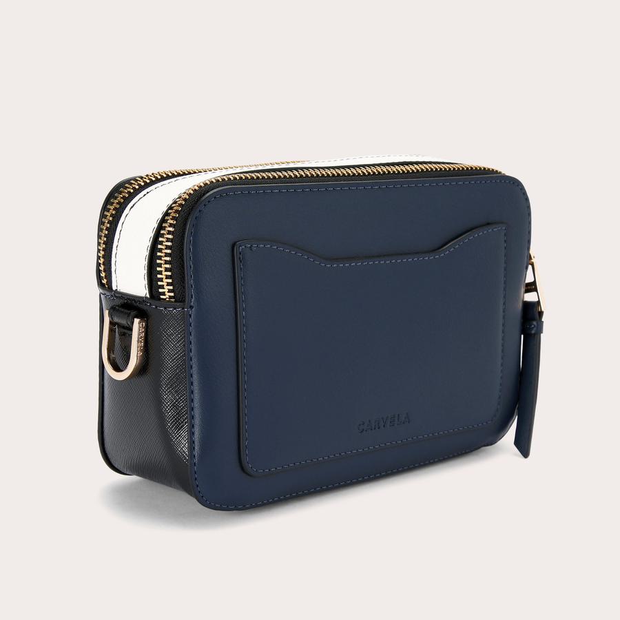 RAPID CAMERA BAG Navy Camera Bag by CARVELA