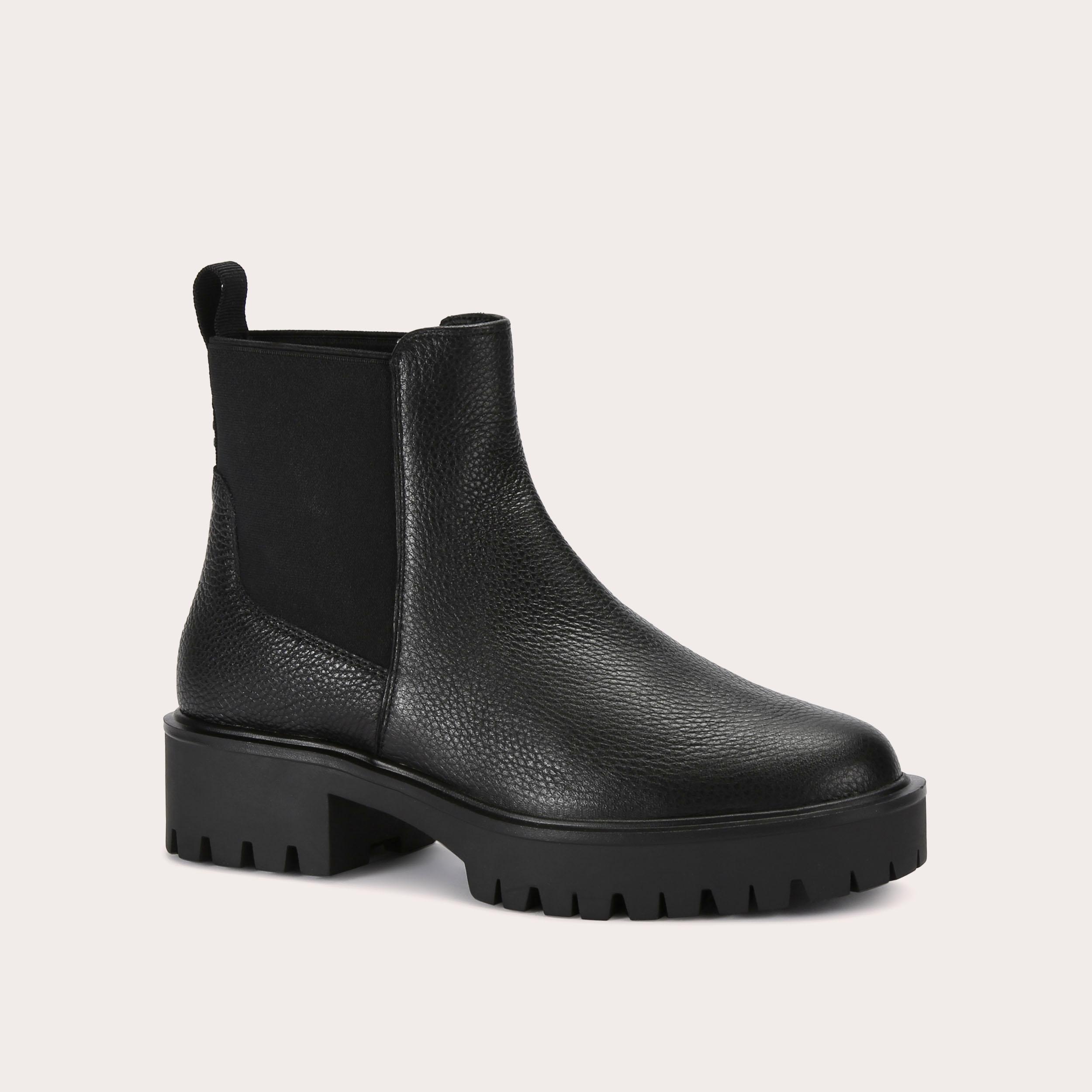 Carvela black leather store ankle boots