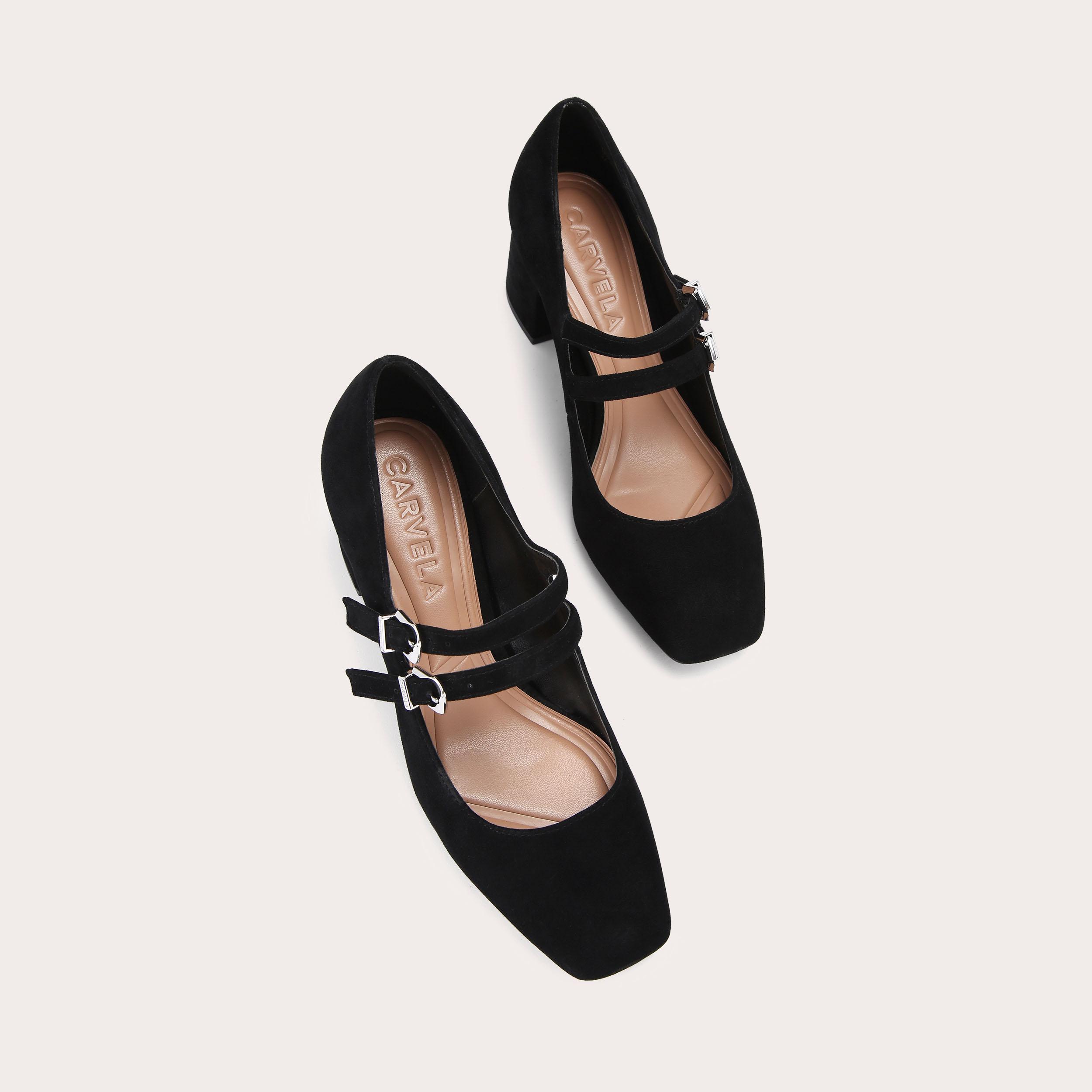 Carvela flat 2025 black shoes