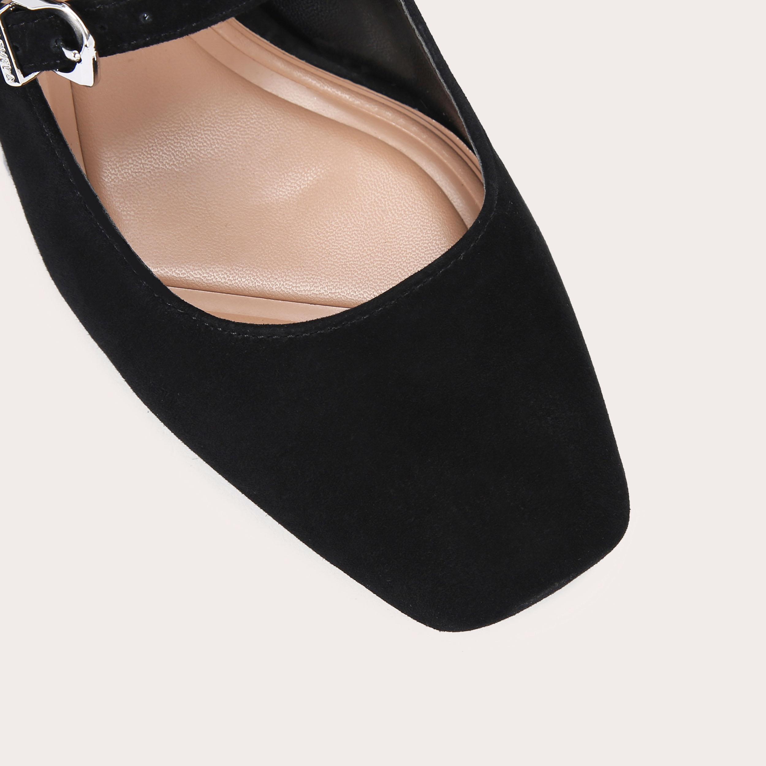 Carvela black hot sale suede shoes