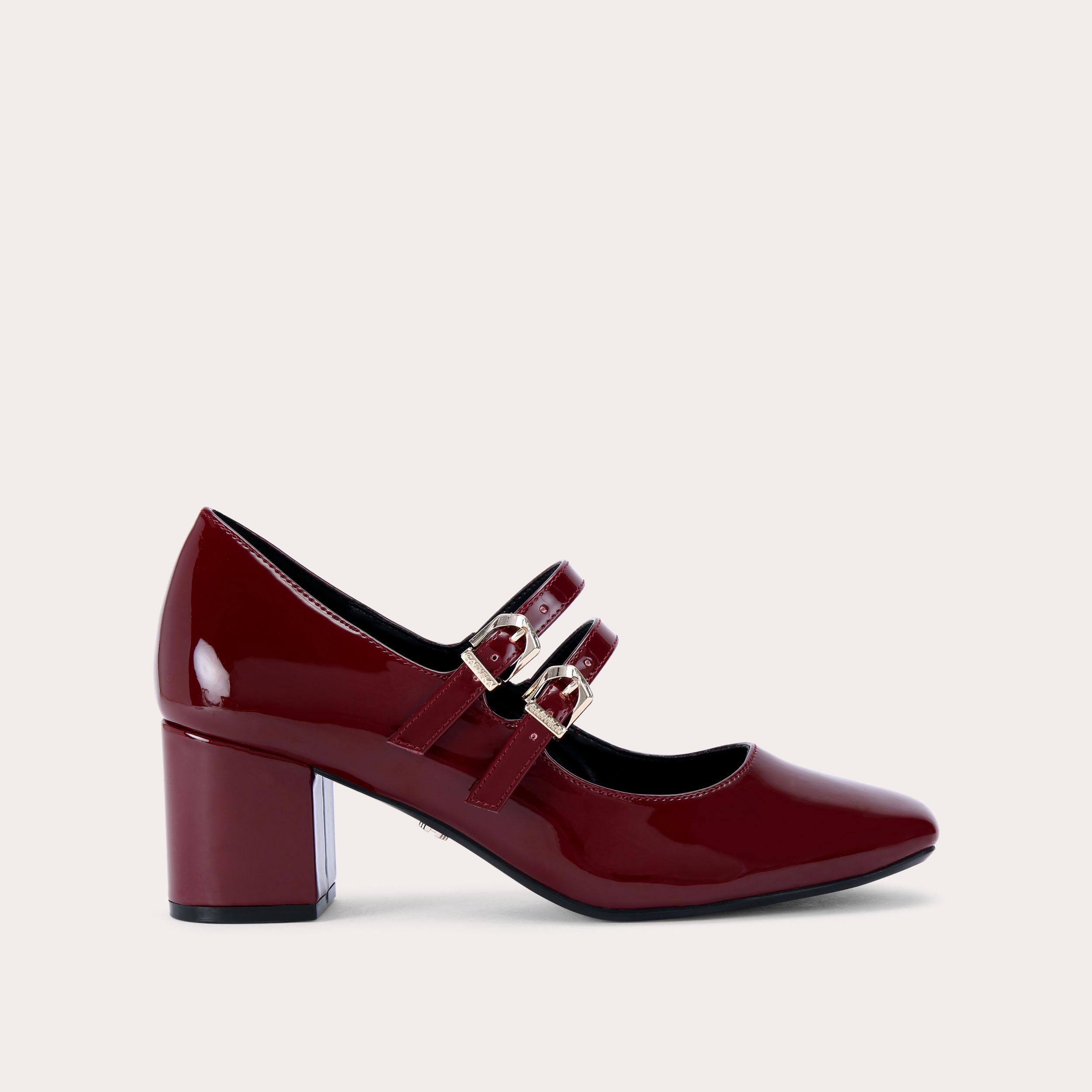 Carvela red shops shoes