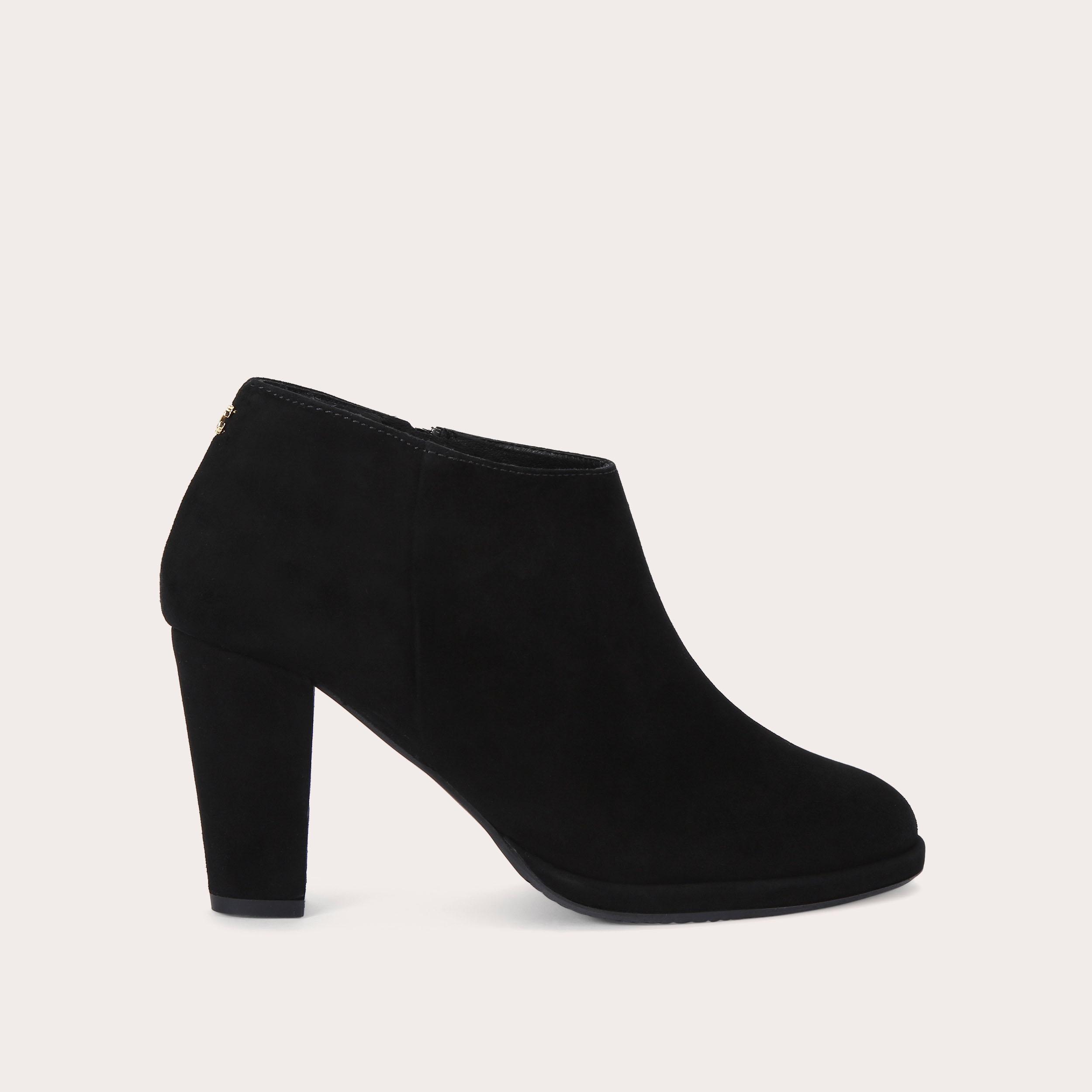 Carvela black hotsell suede ankle boots