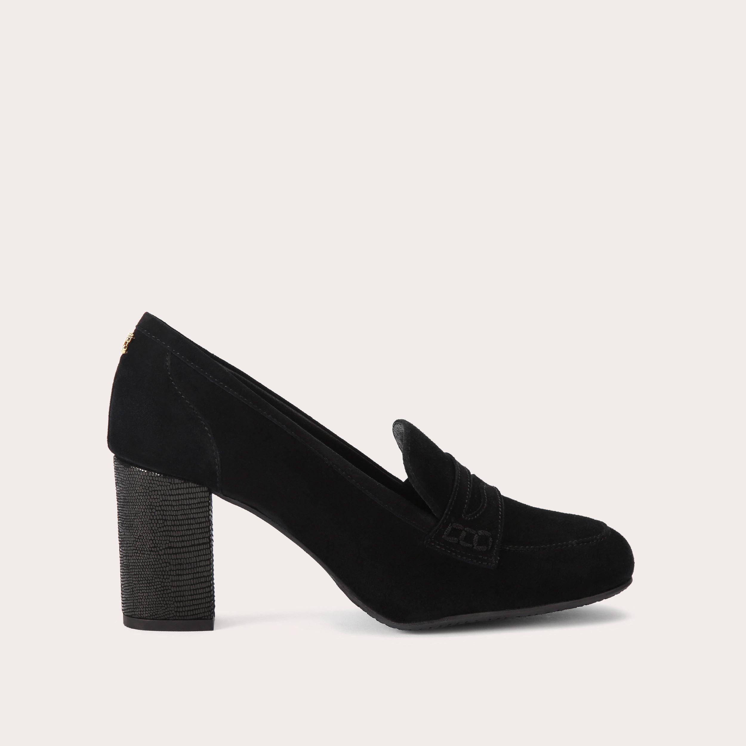 Carvela black sale suede shoes