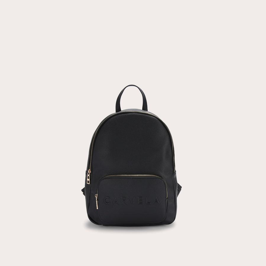 FRAME BACKPACK Black Backpack by CARVELA