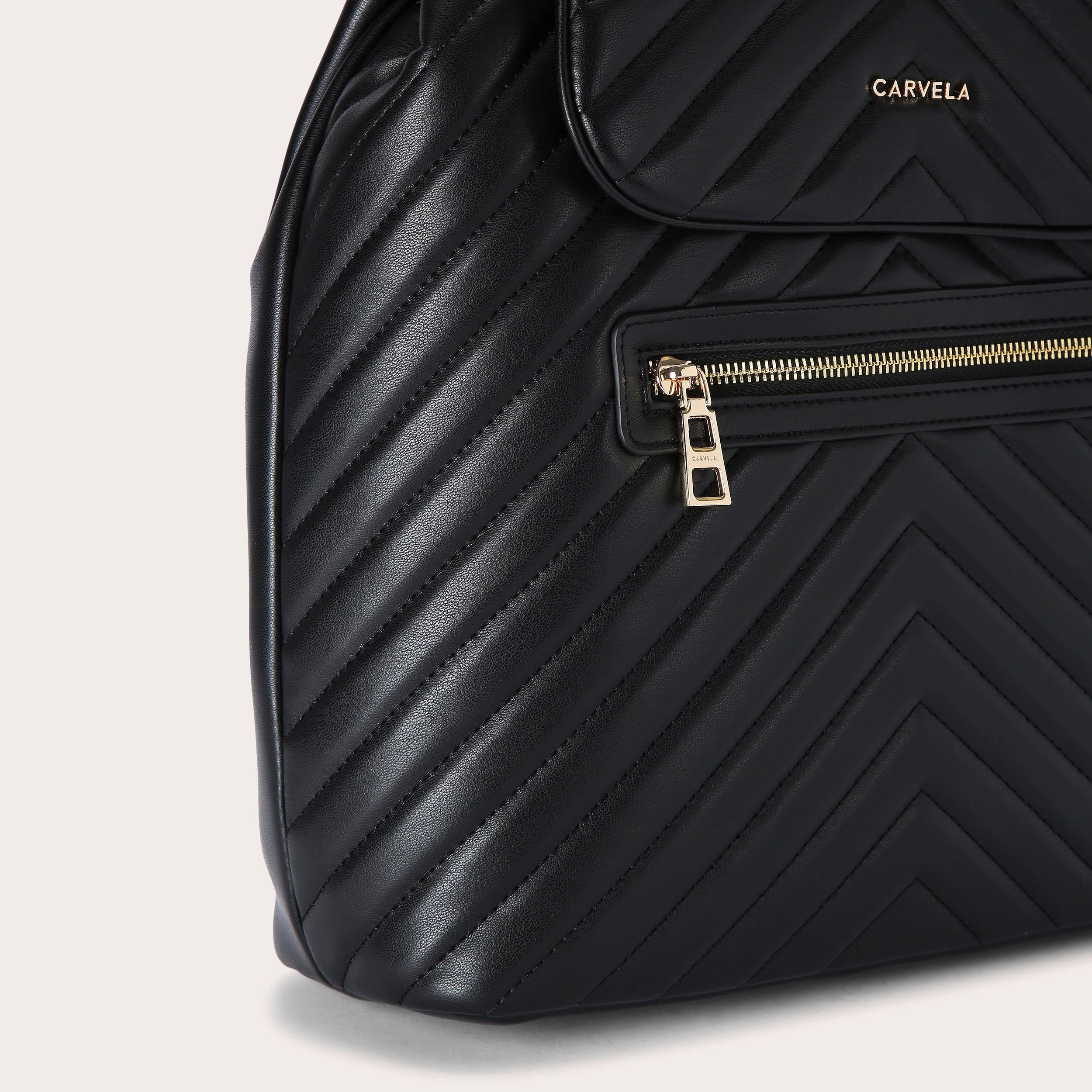 Carvela backpack black best sale