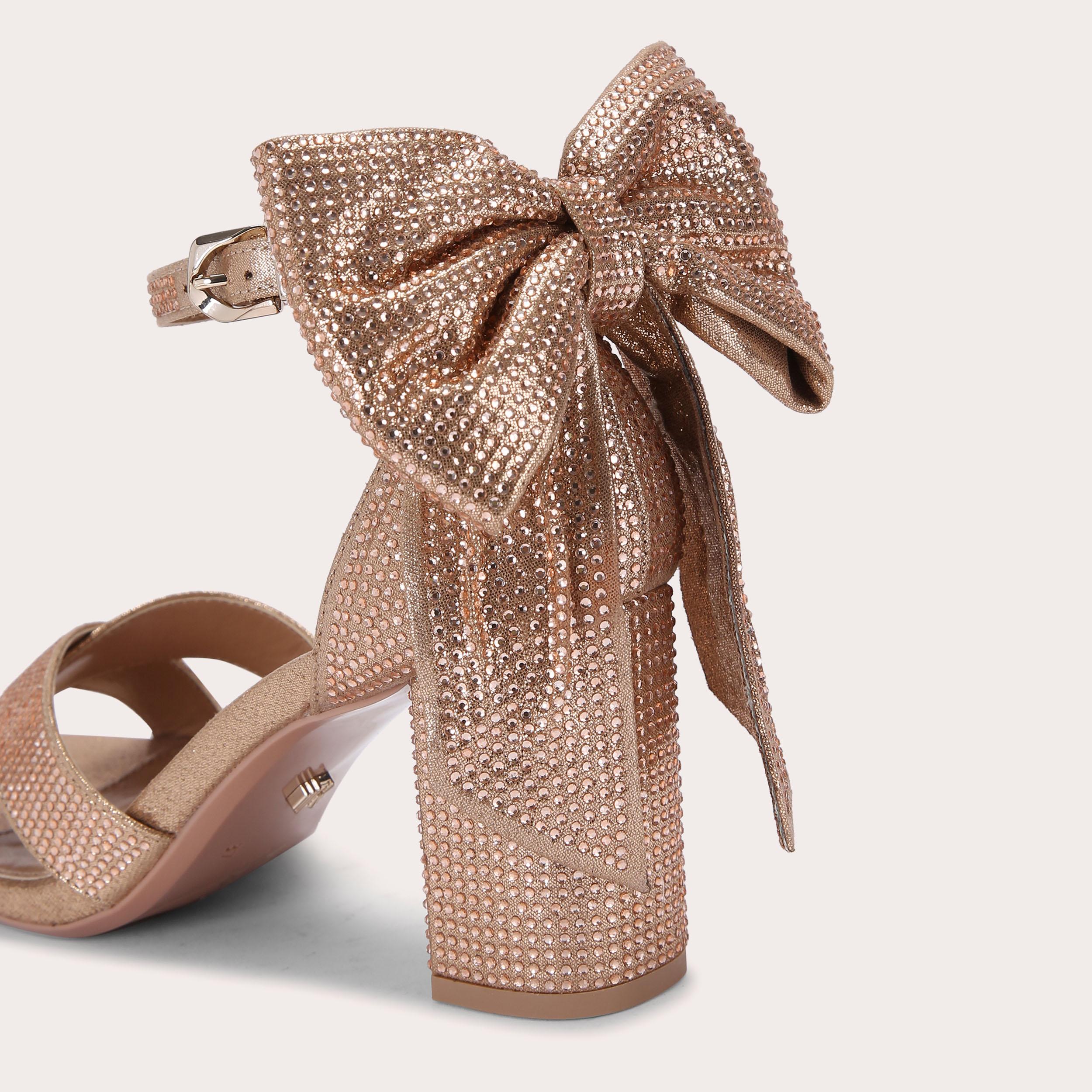 Carvela rose gold on sale heels