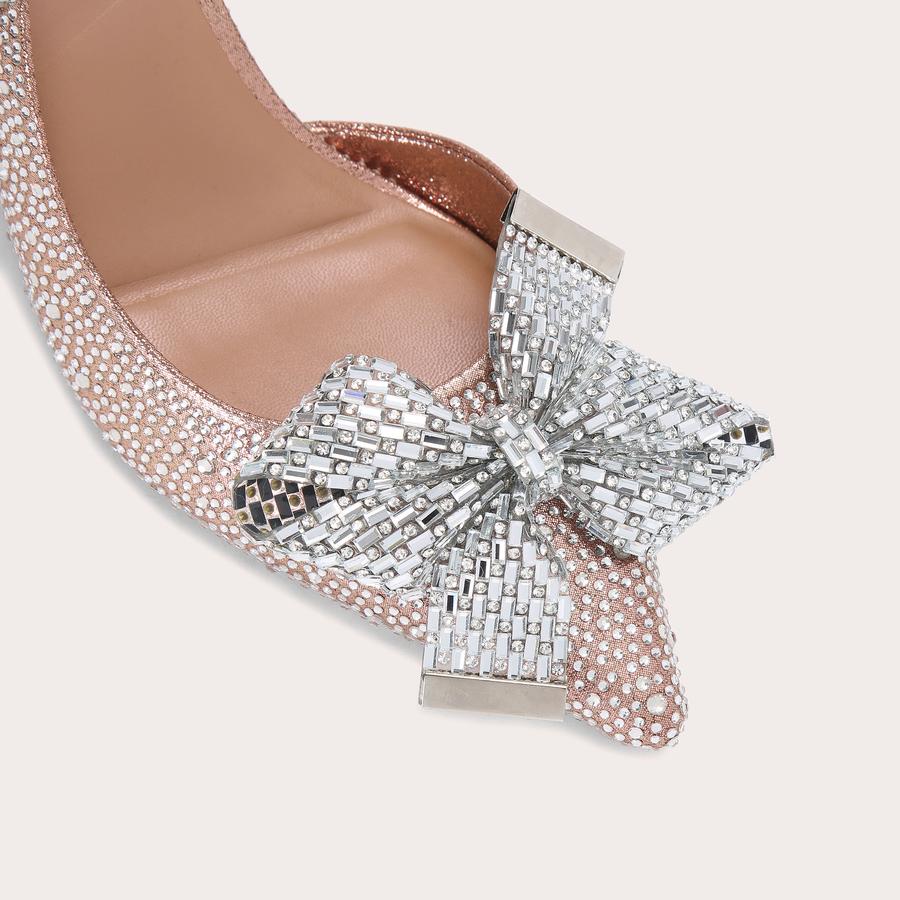 Carvela rose gold heels best sale