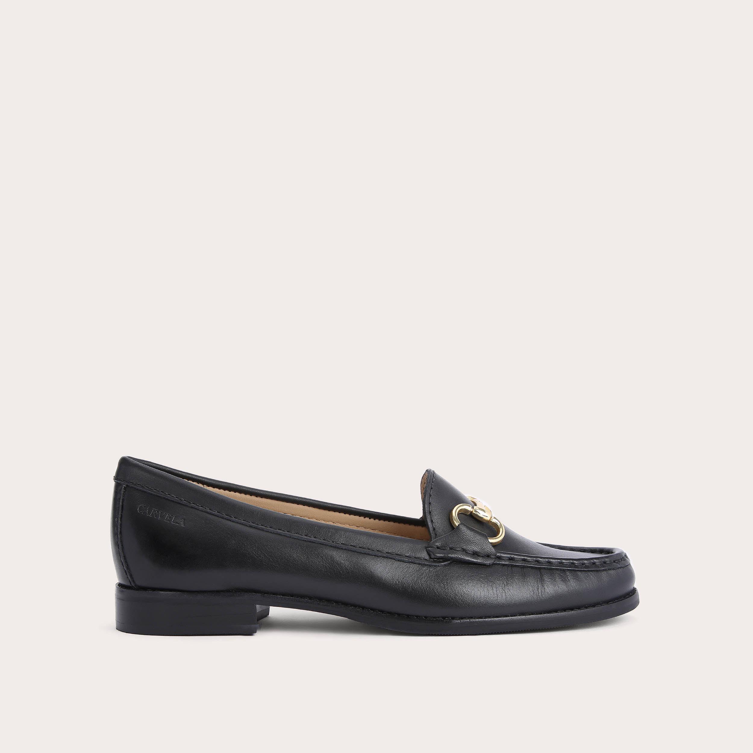 CLICK 2 Black Patent Loafers by CARVELA COMFORT