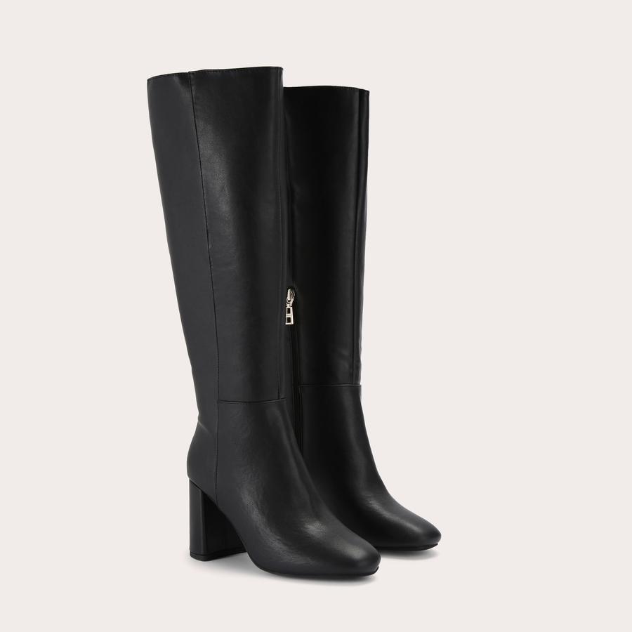 WILLOW KNEE Black Knee High Boots by CARVELA