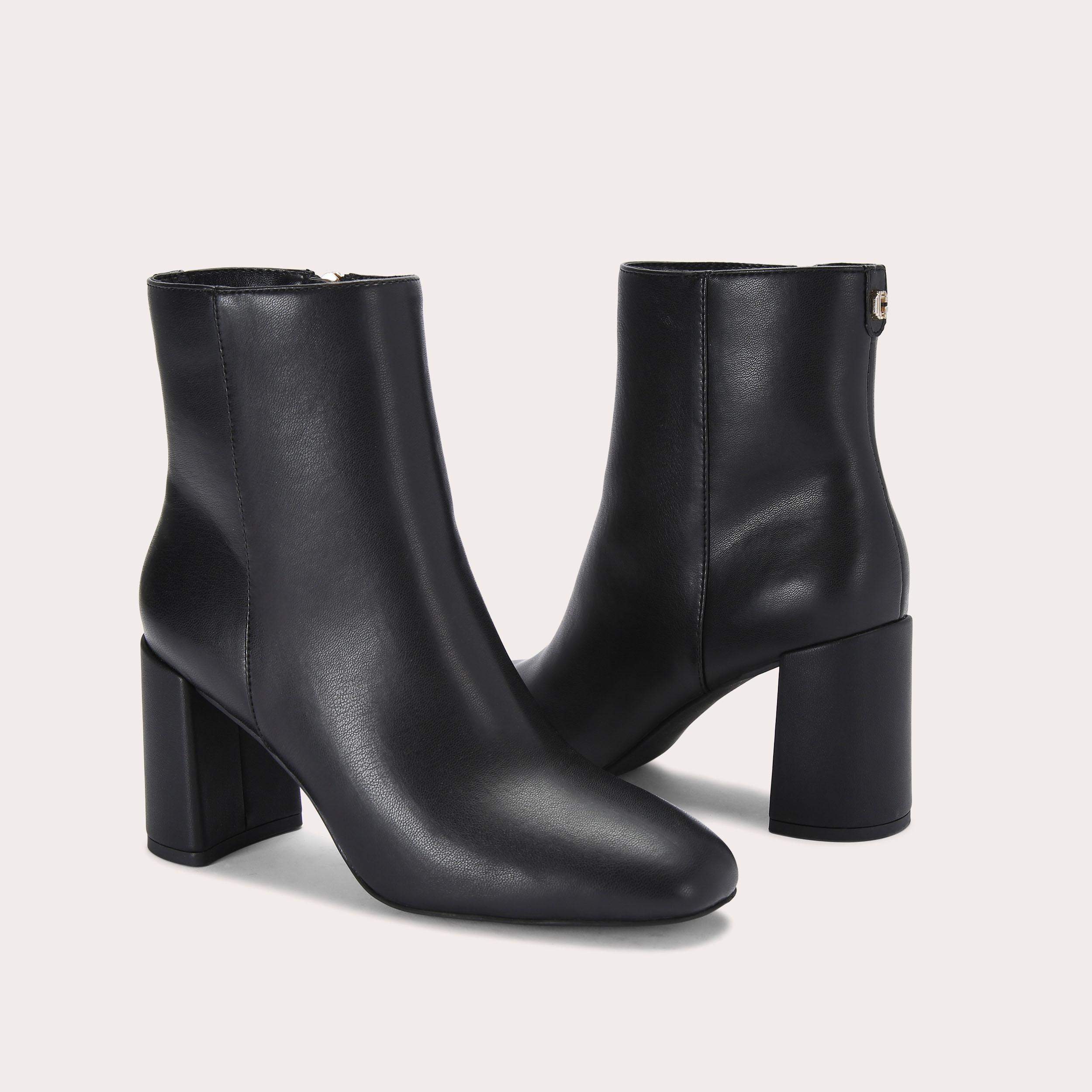 WILLOW ANKLE Black Block Heel Boot by CARVELA