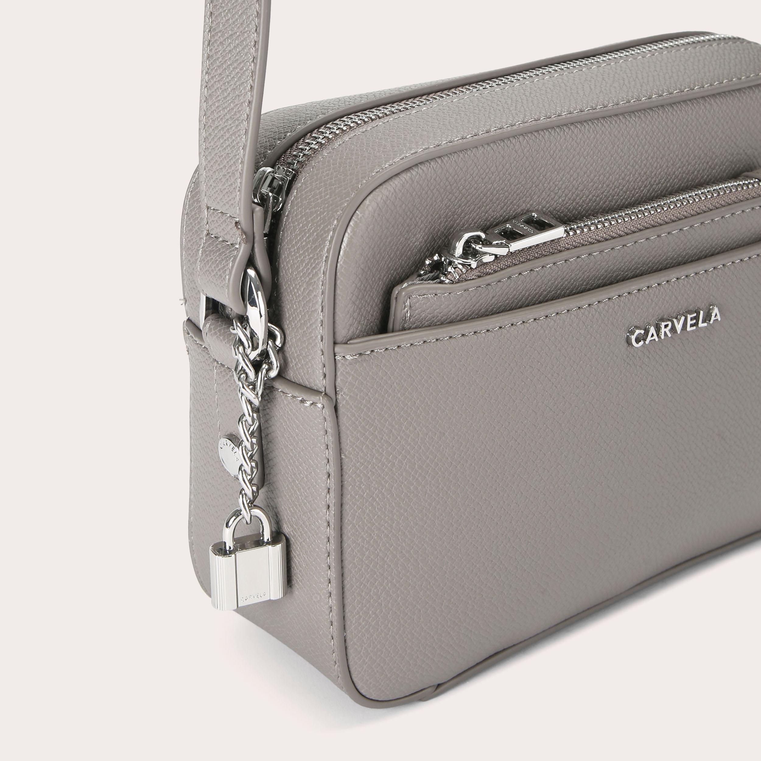 Carvela cross body bag grey sale