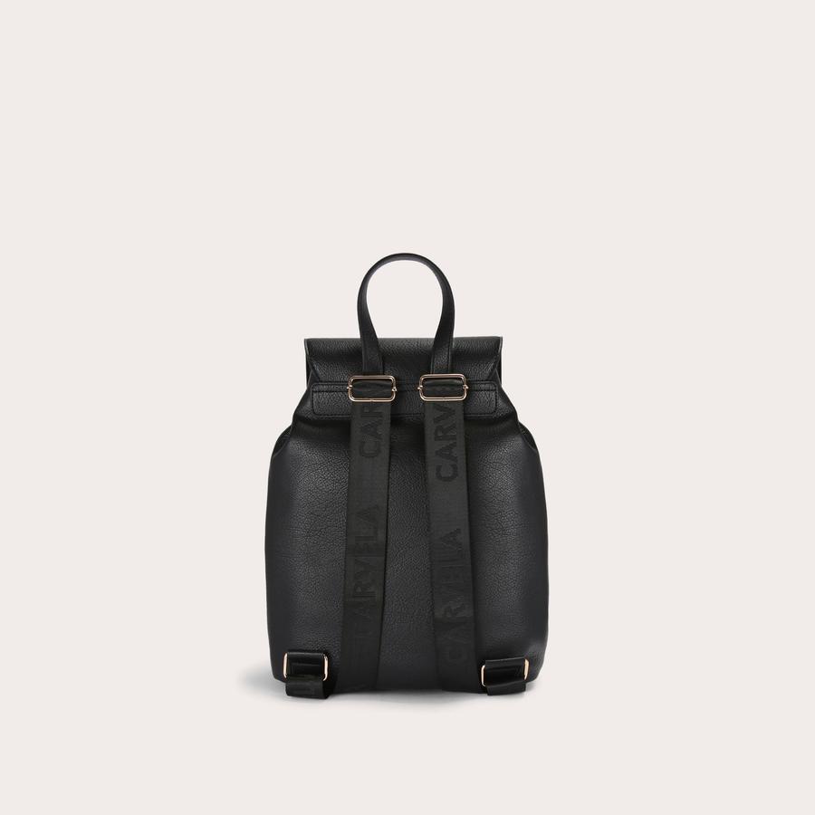 Carvela black backpack best sale