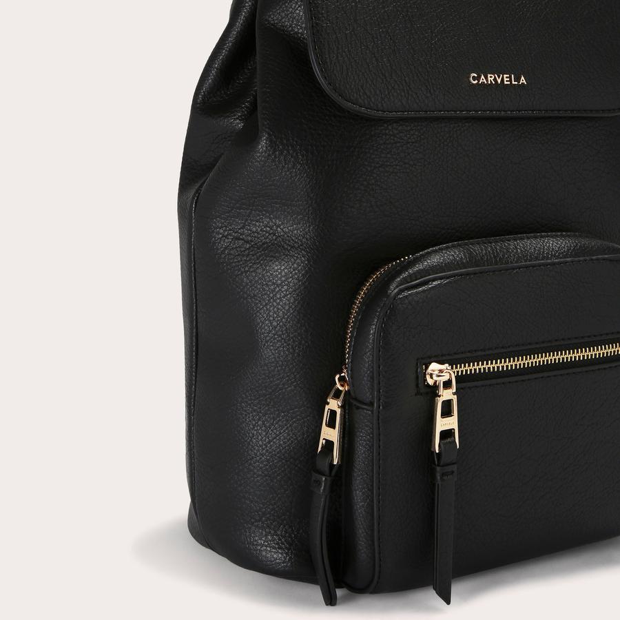 MADDY BACKPACK Black Backpack by CARVELA