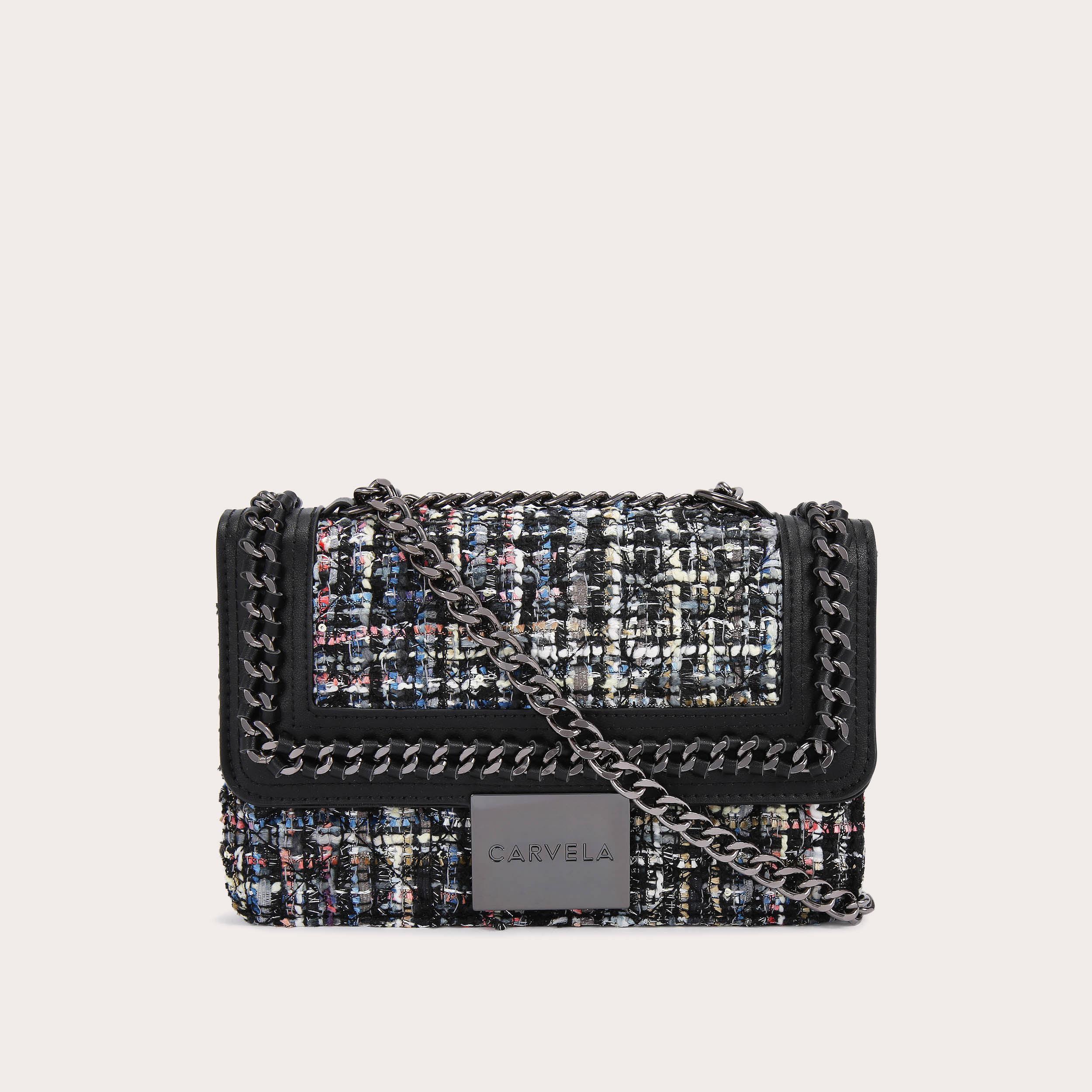 Tweed bag store zara