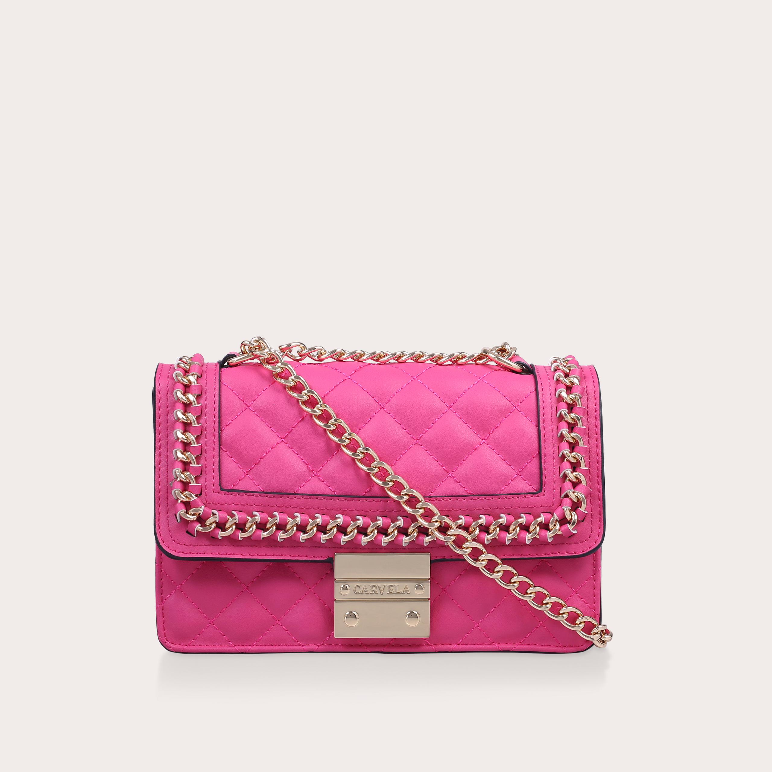 Carvela pink deals tote bag