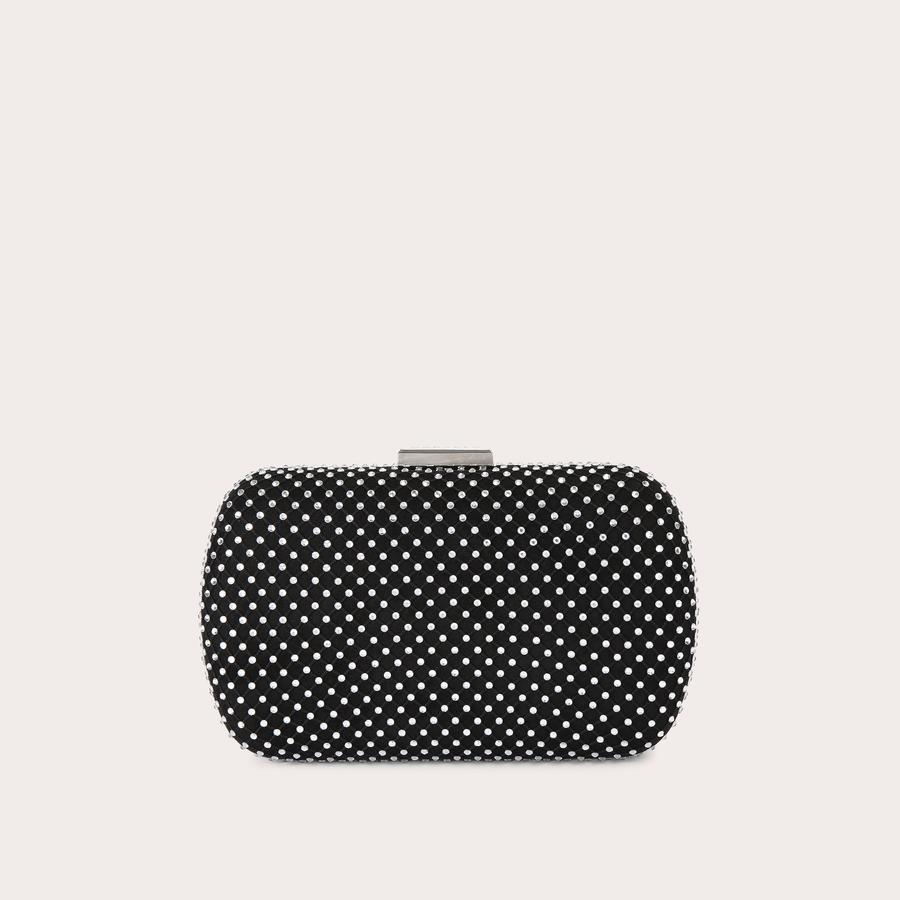 Carvela black clutch bag hotsell