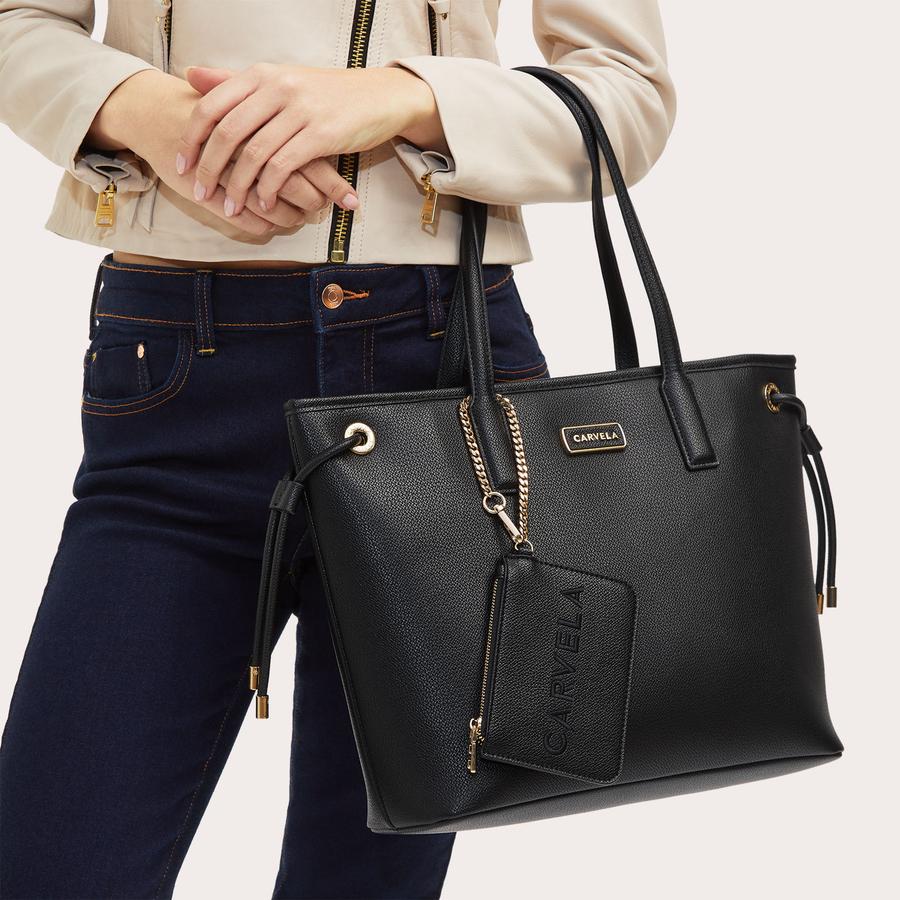 Carvela black tote bag sale