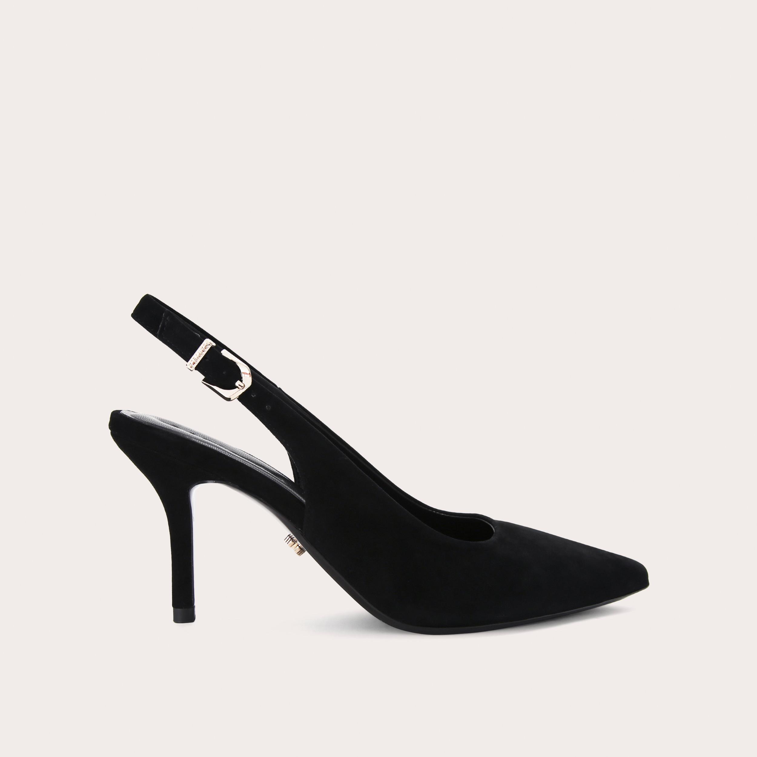 White carvela outlet heels