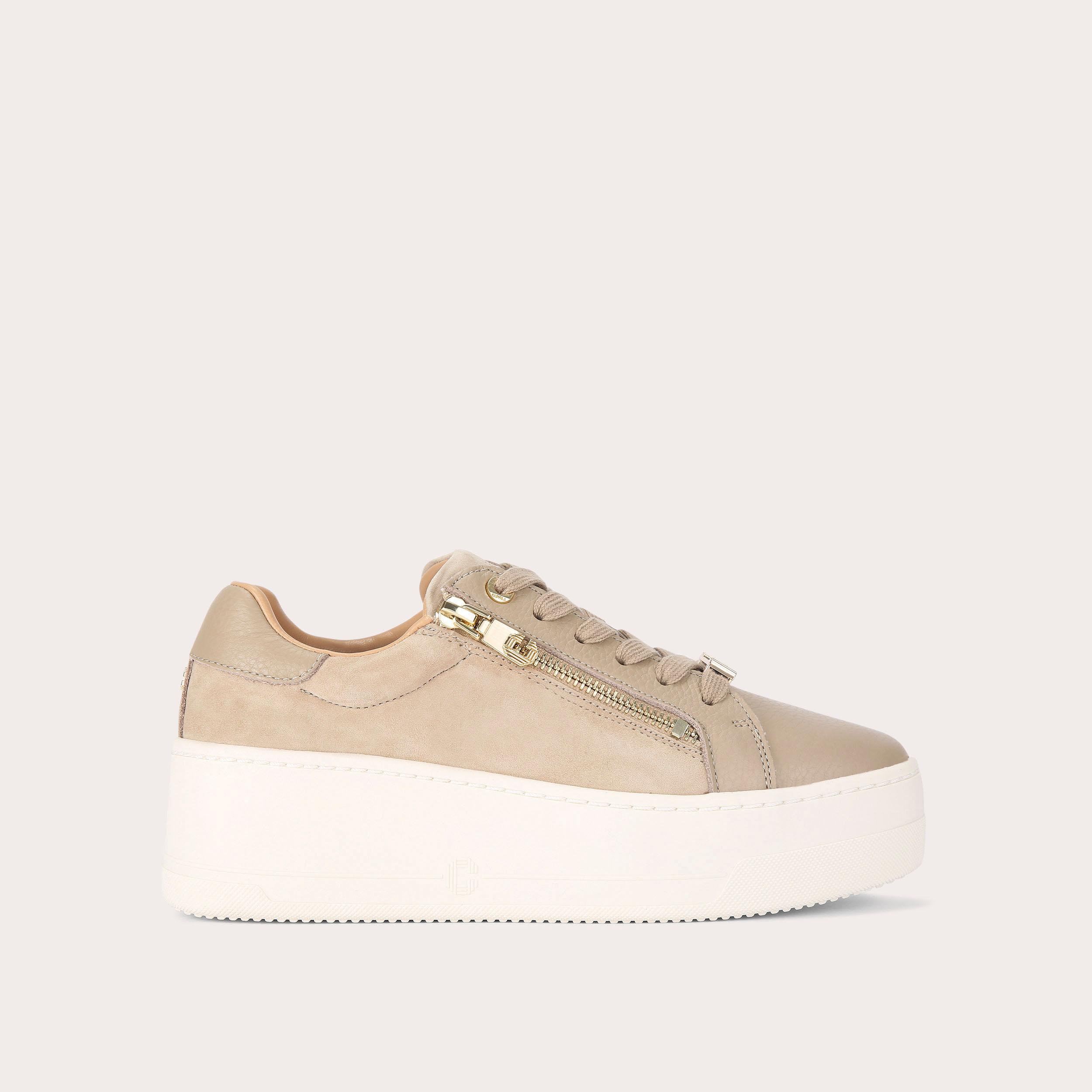 Carvela judge clearance leather trainers