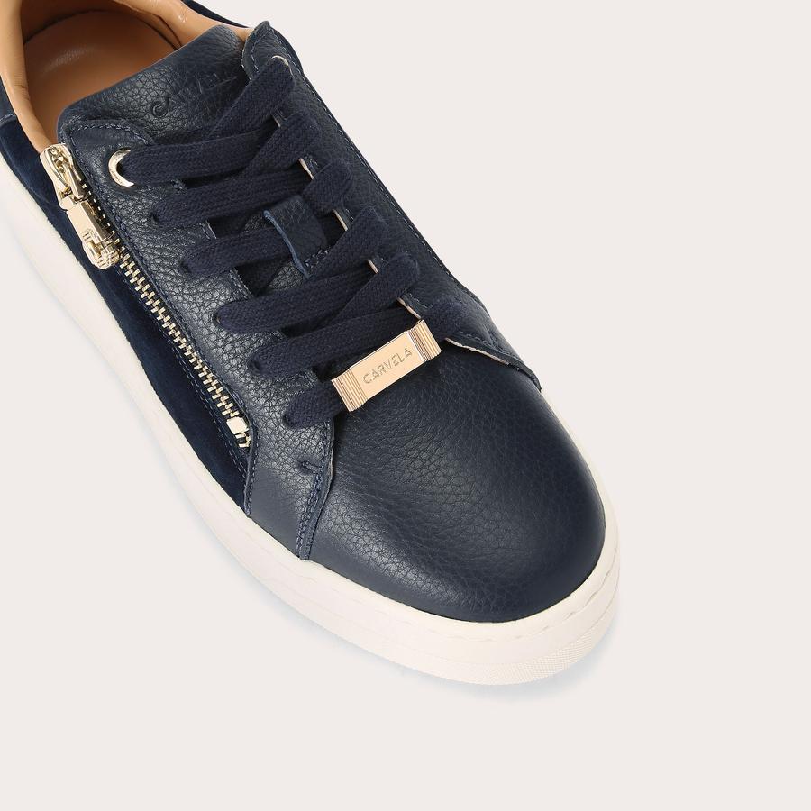 Carvela blue trainers outlet
