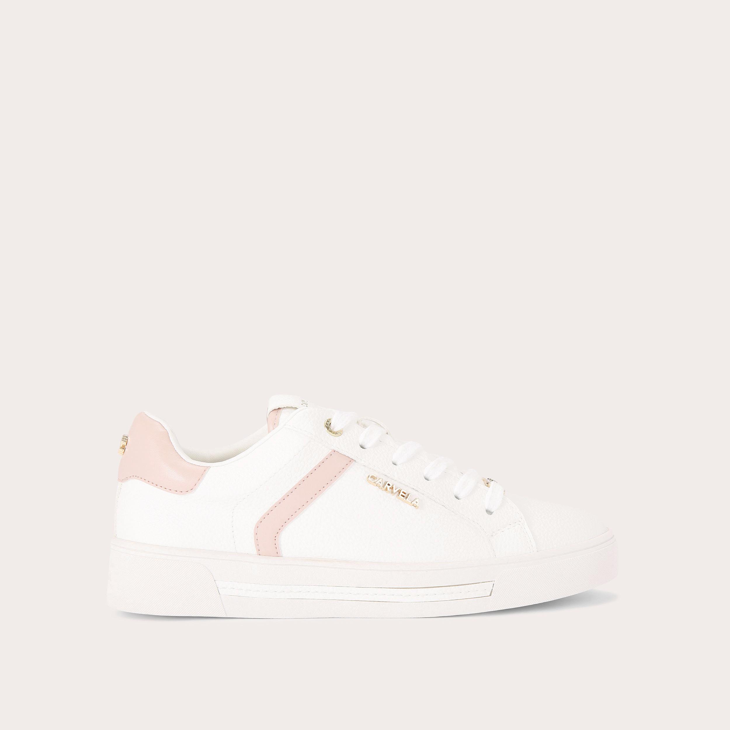 Pink carvela trainers online