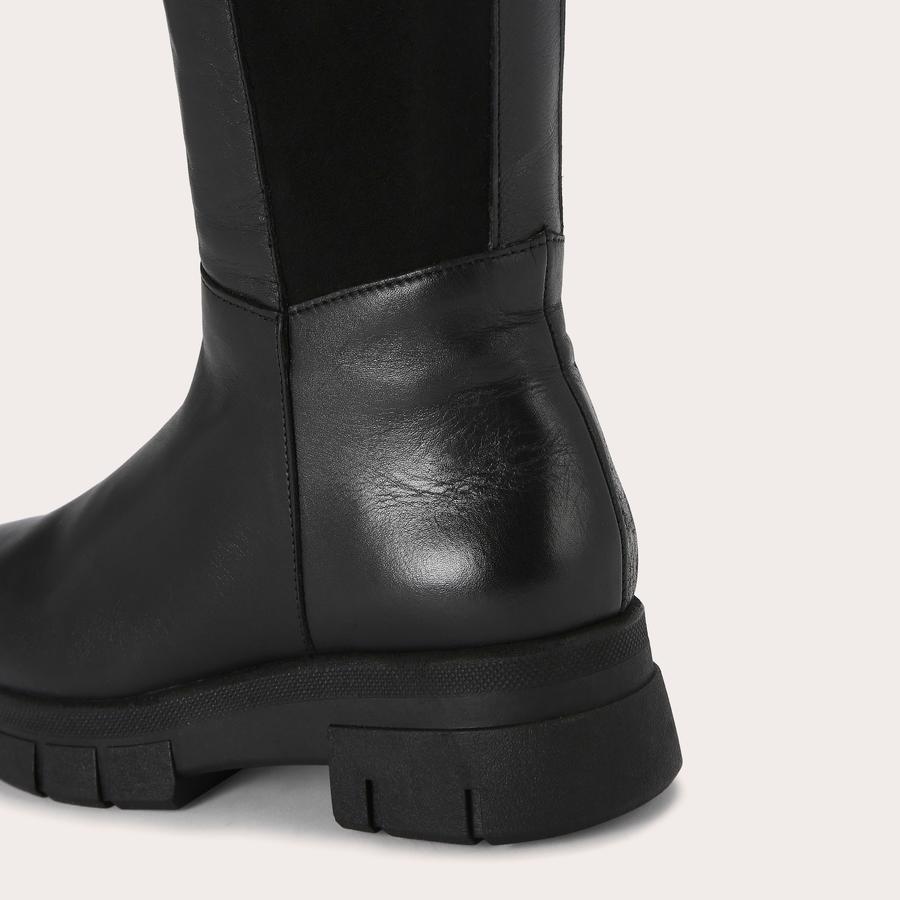 Carvela long black boots best sale