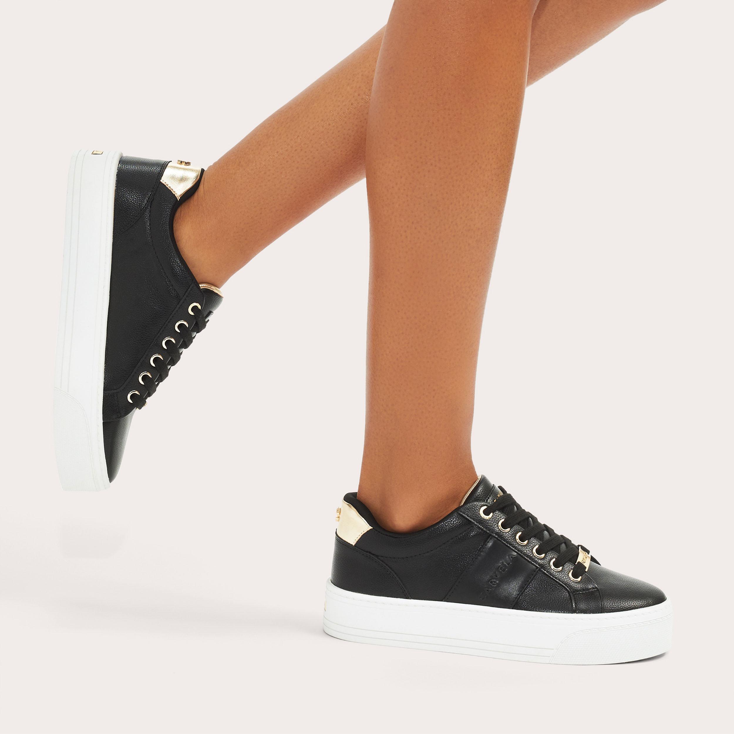 carvela platform trainers